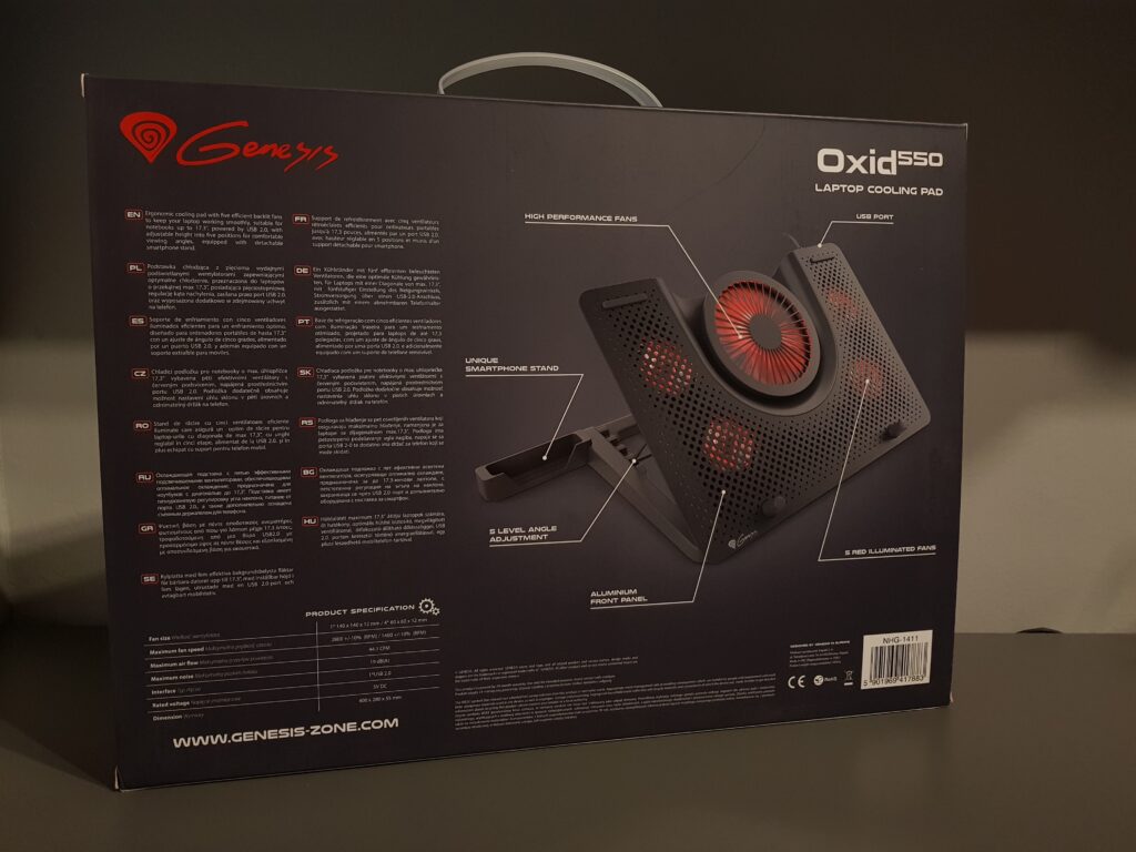 Genesis Oxid 550 | Recenzja i porównanie 2 Genesis Oxid 550