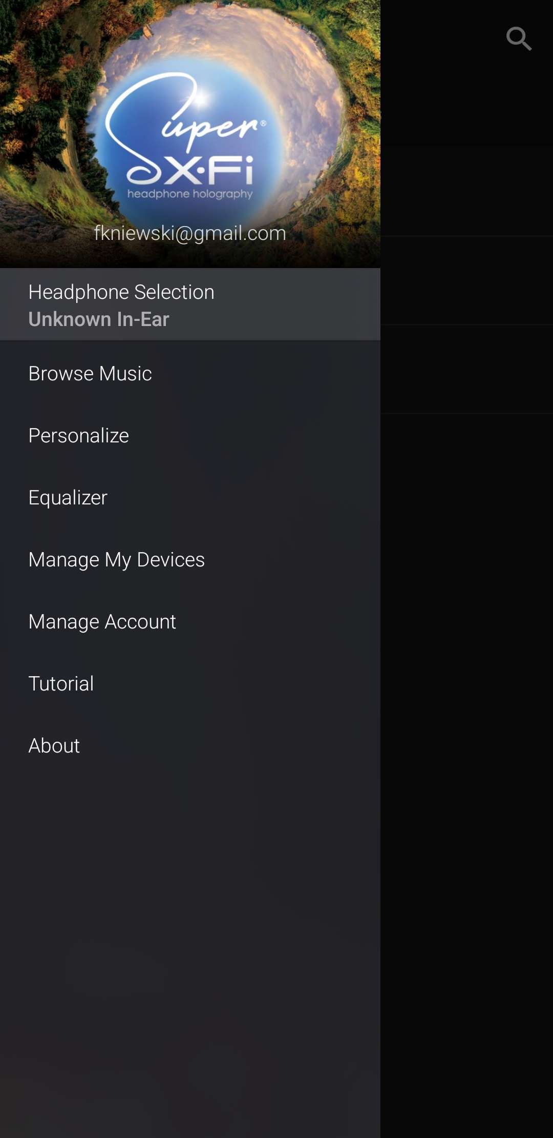 Creative Zen Hybrid aplikacja