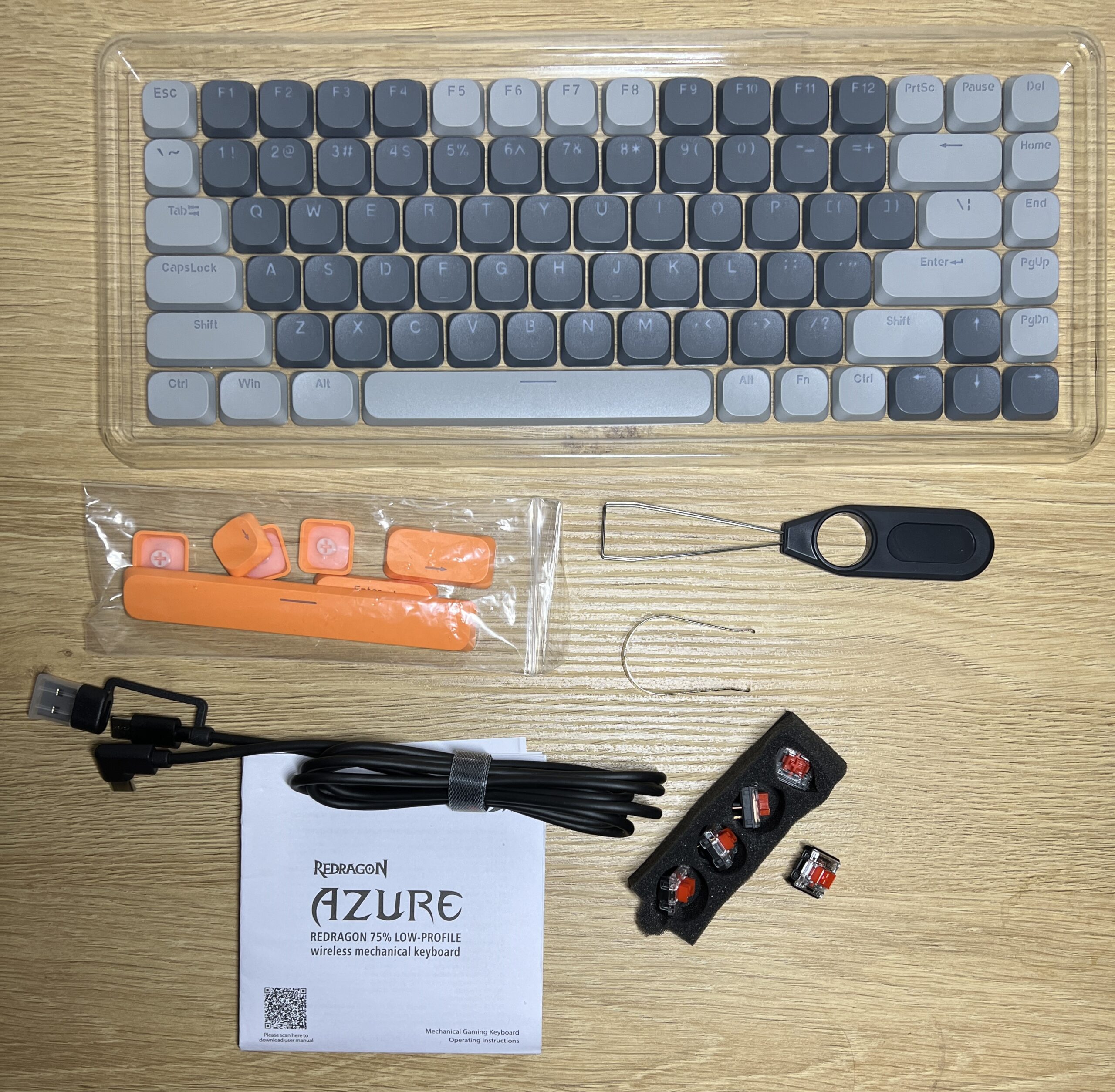 Redragon Azure PRO K652