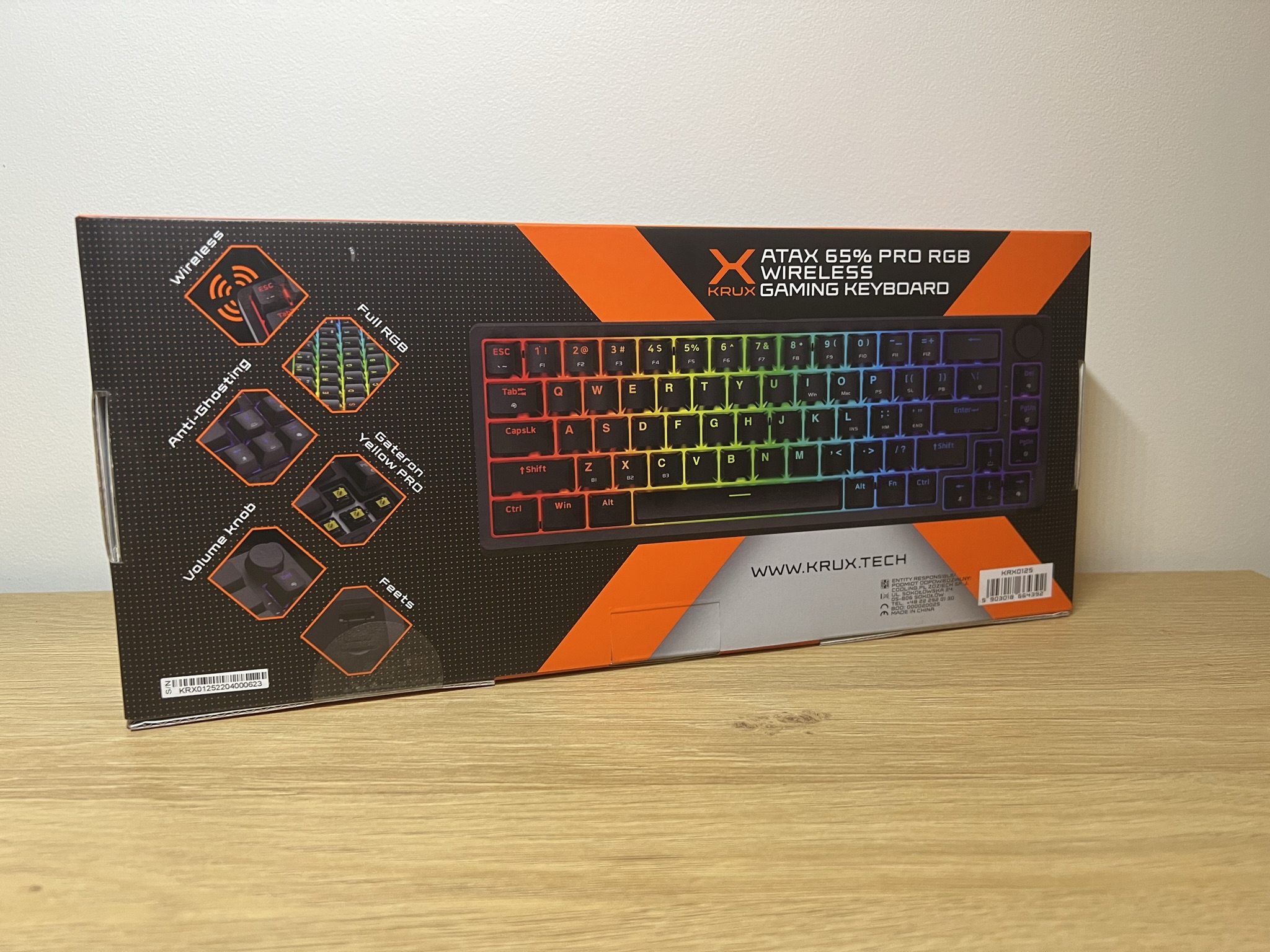 KRUX ATAX 65% Pro 