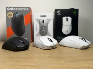 Razer DeathAdder V3 PRO Steelseries Prime Wireless Pulsar XLITE