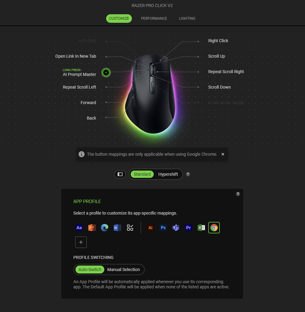 Razer Pro Click V2 