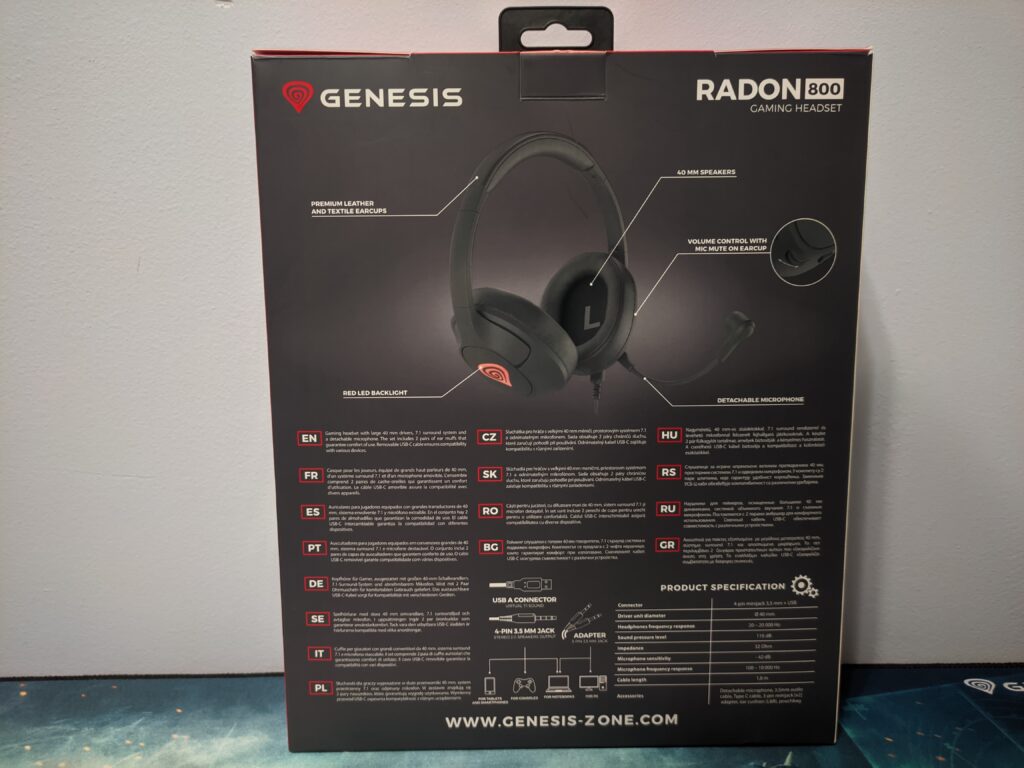 Genesis Radon 800