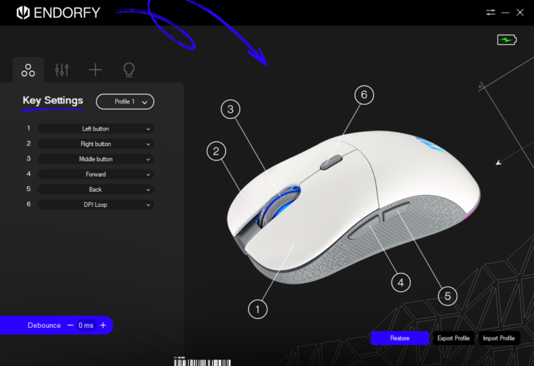 ENDORFY GEM Plus Wireless