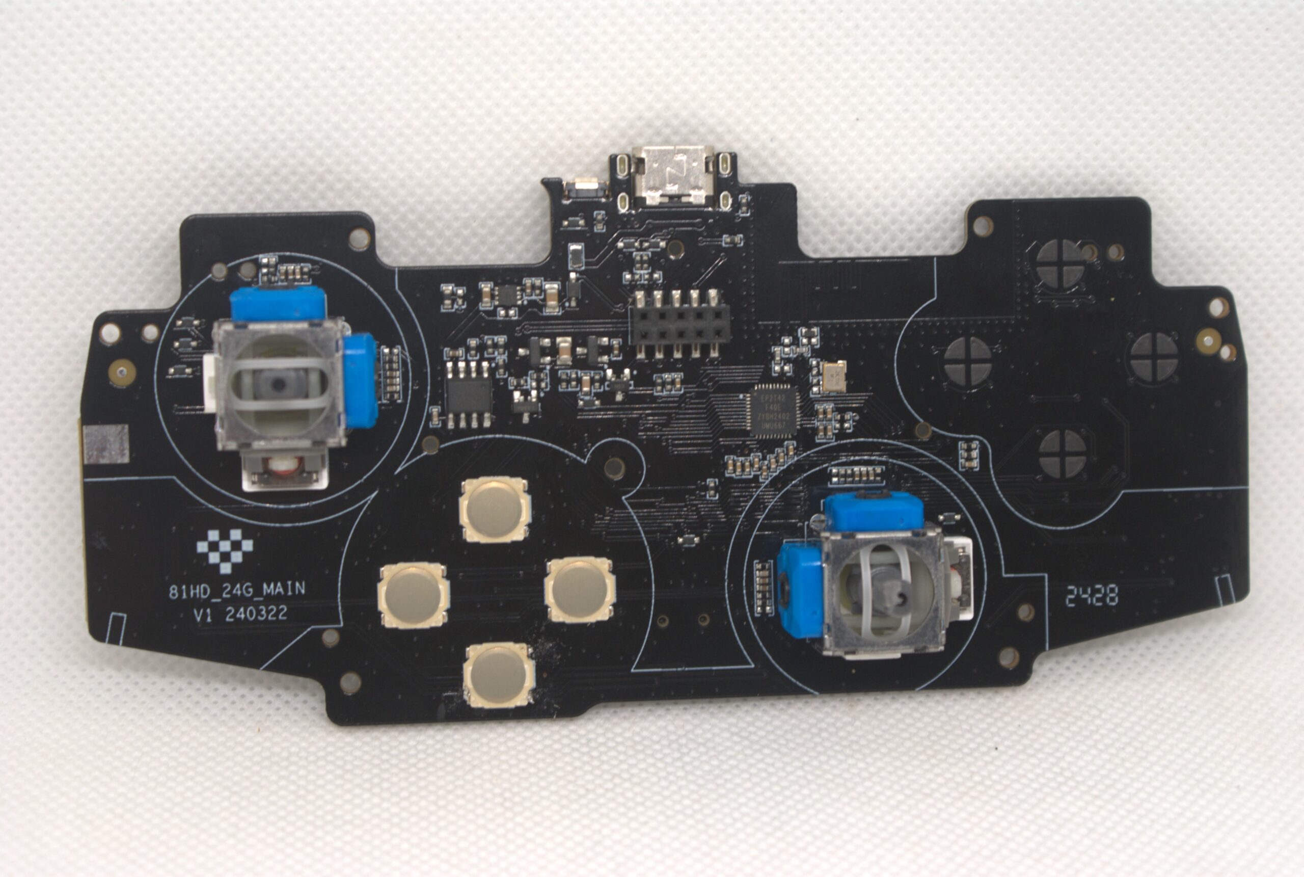 8BitDo Ultimate 2C- PCB front