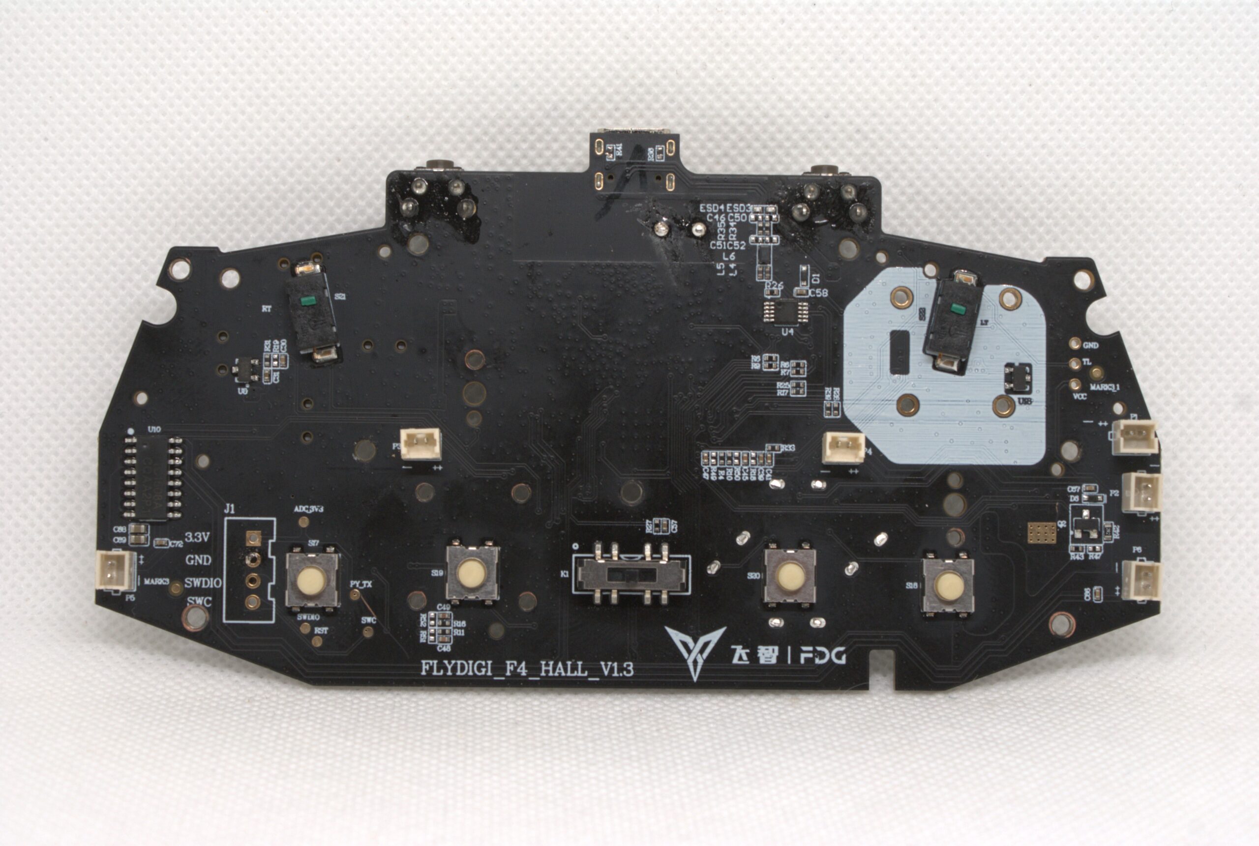 Vader 4 Pro - PCB tył