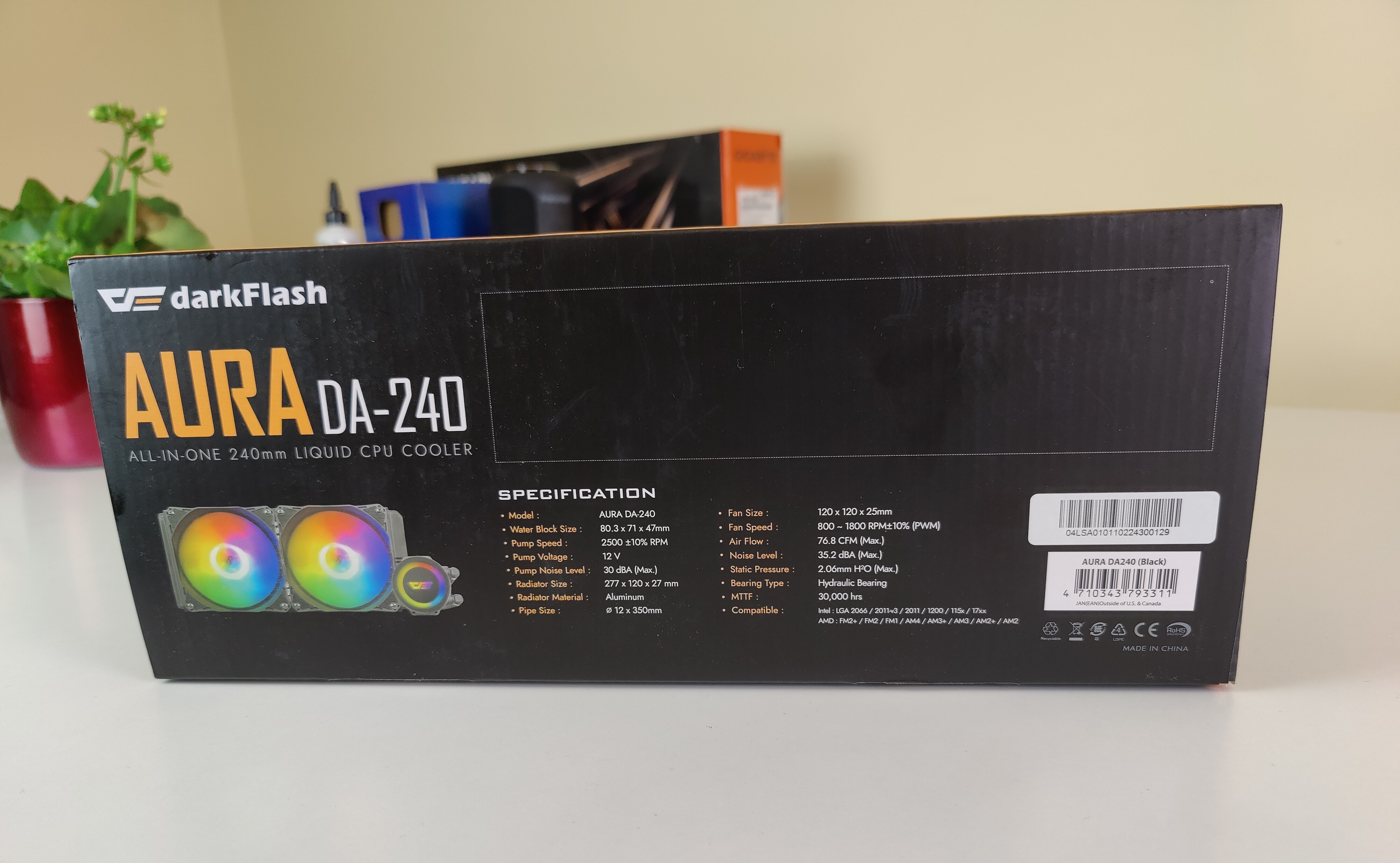 Czy RGB zapewni zwycięstwo? Test  darkFlash AURA DA-240
