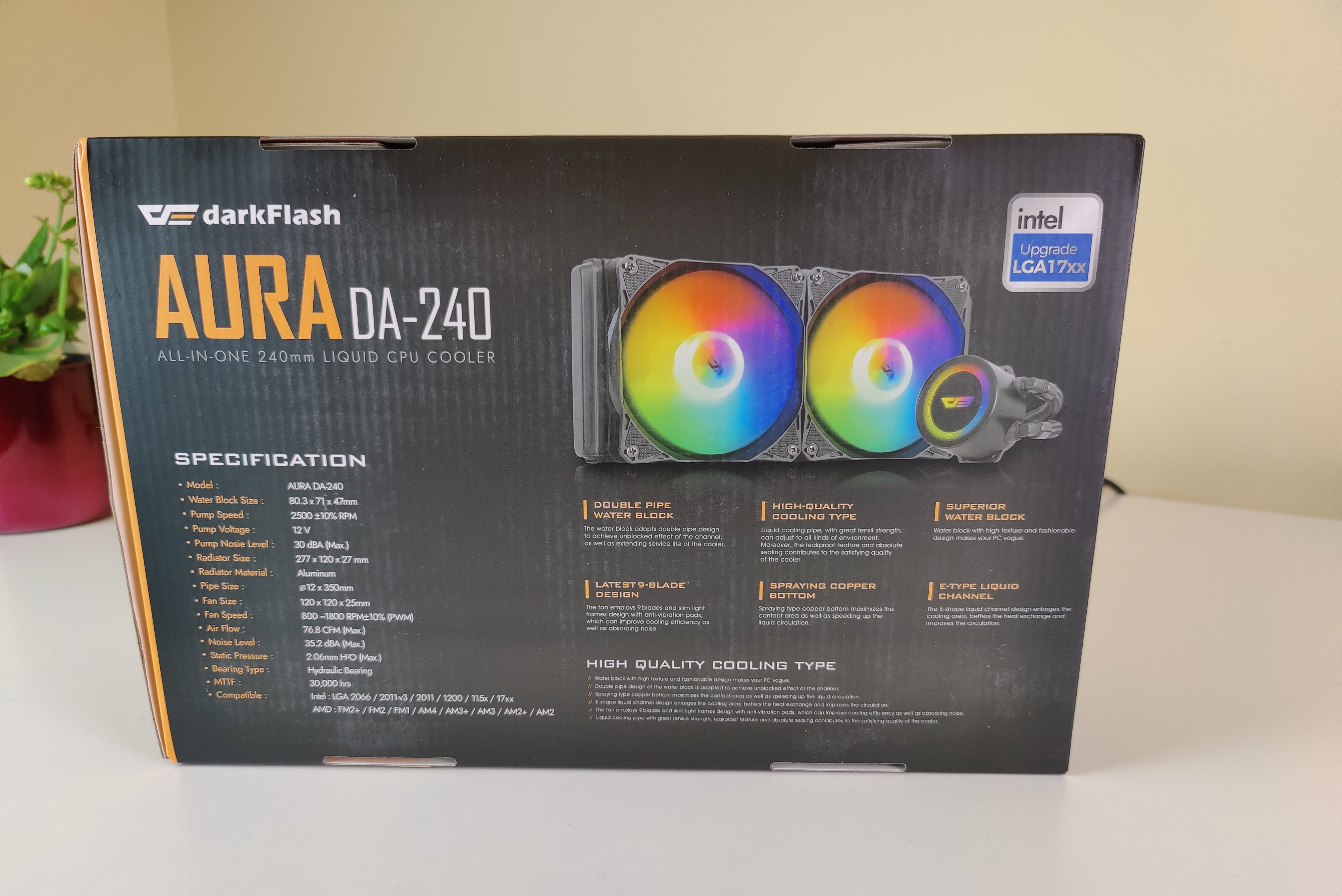 Czy RGB zapewni zwycięstwo? Test  darkFlash AURA DA-240