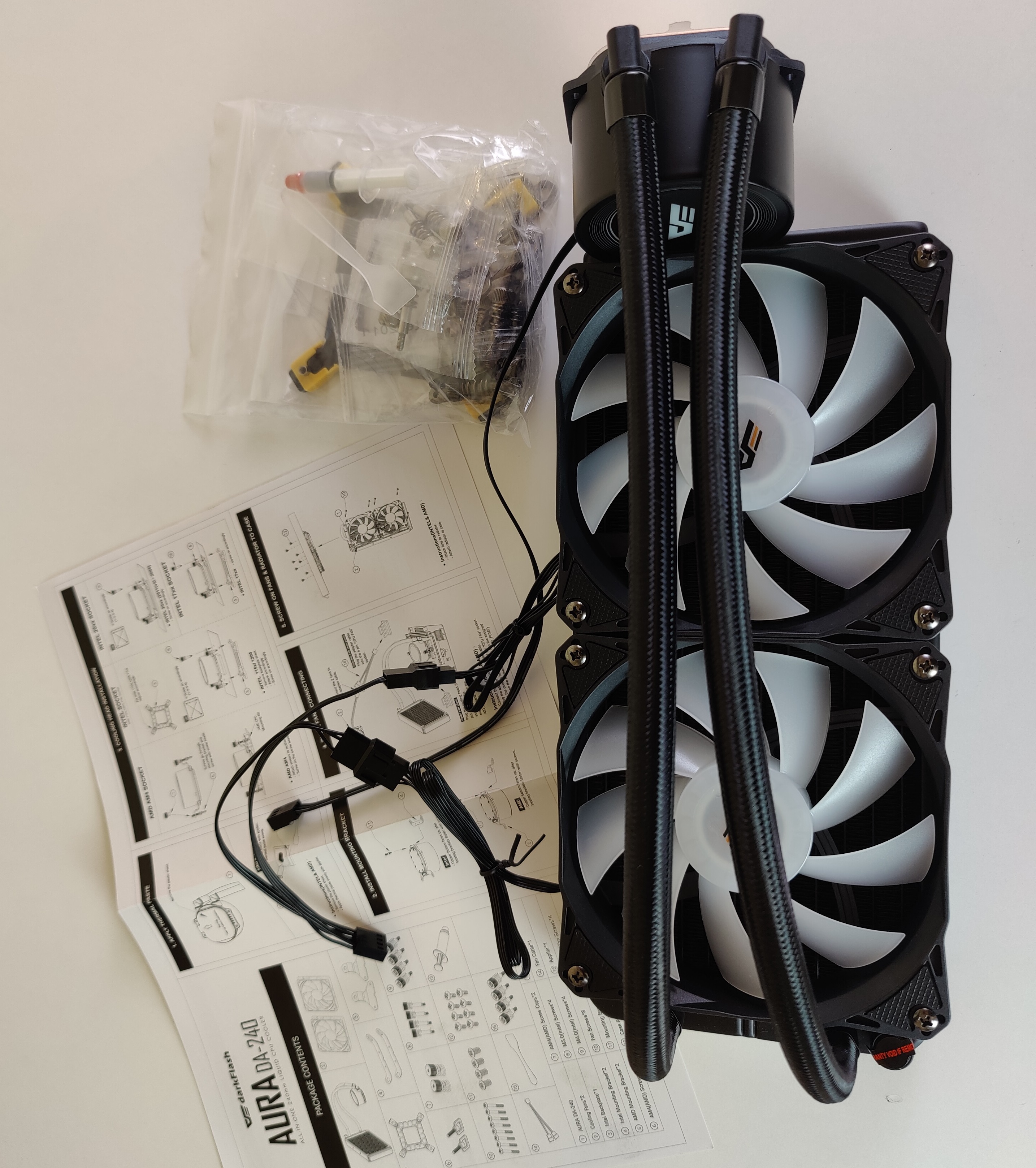 Czy RGB zapewni zwycięstwo? Test  darkFlash AURA DA-240