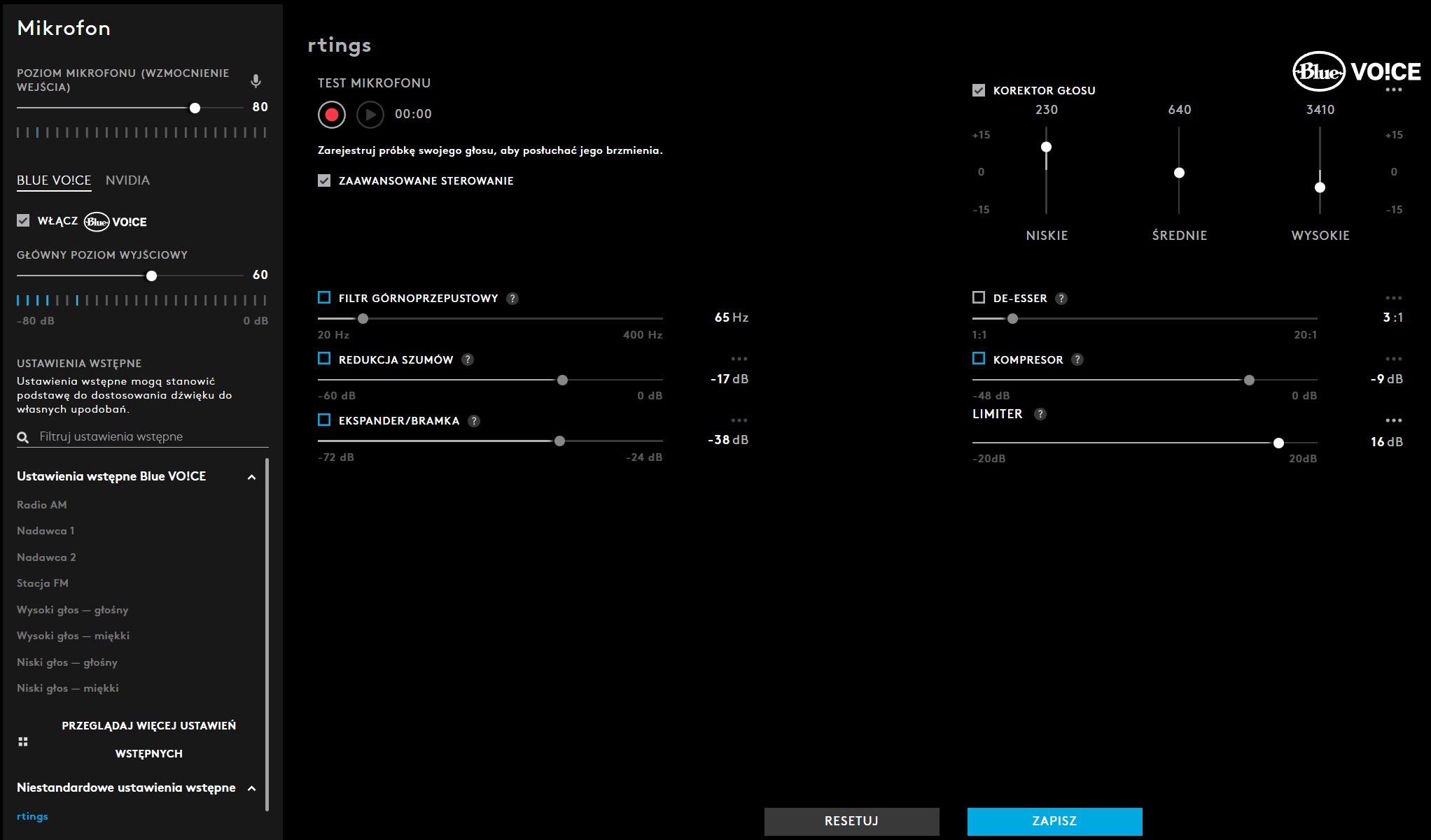 test logitech g733 lightspeed mic eq 1