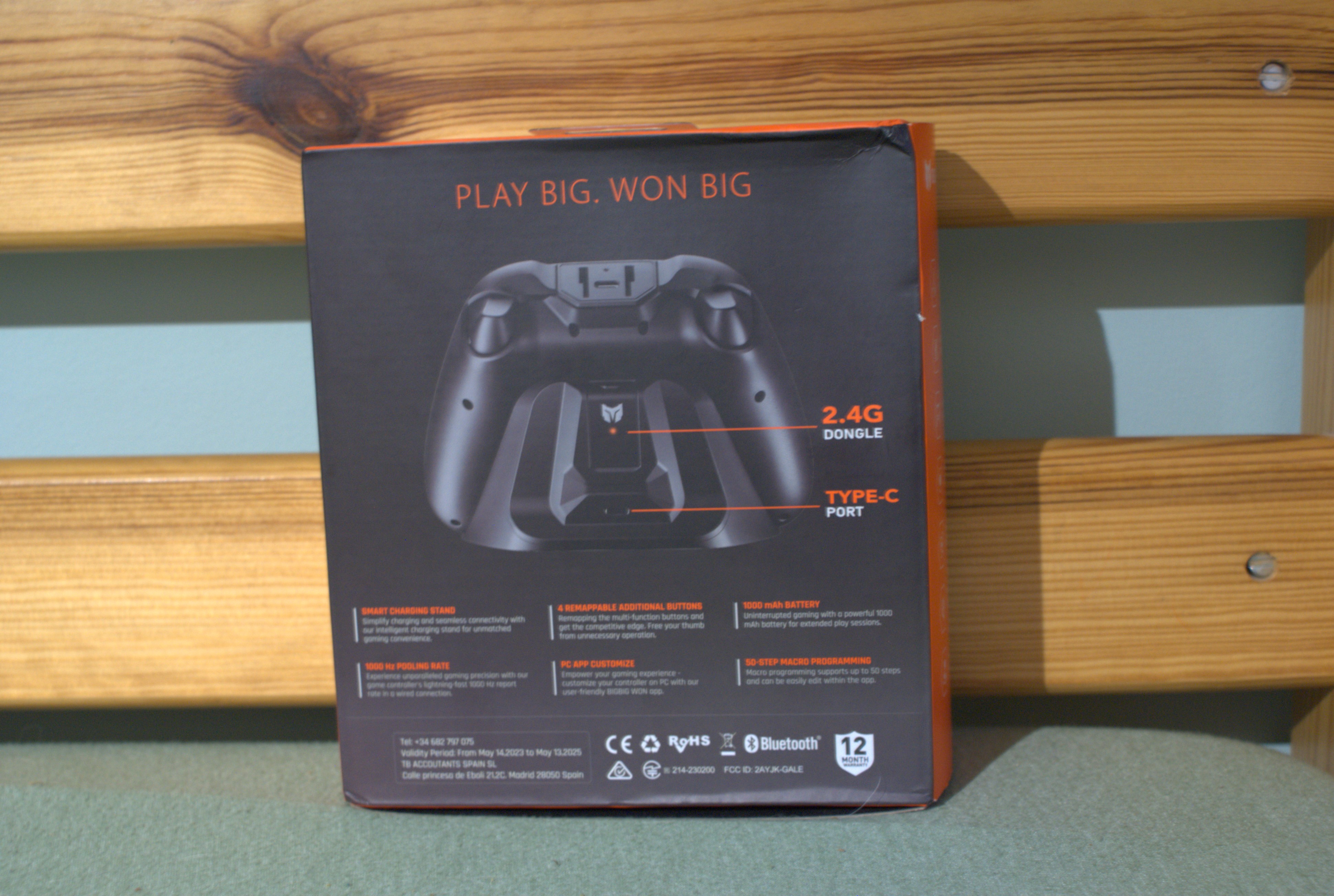BigBig Won Gale Hall - pudełko tył