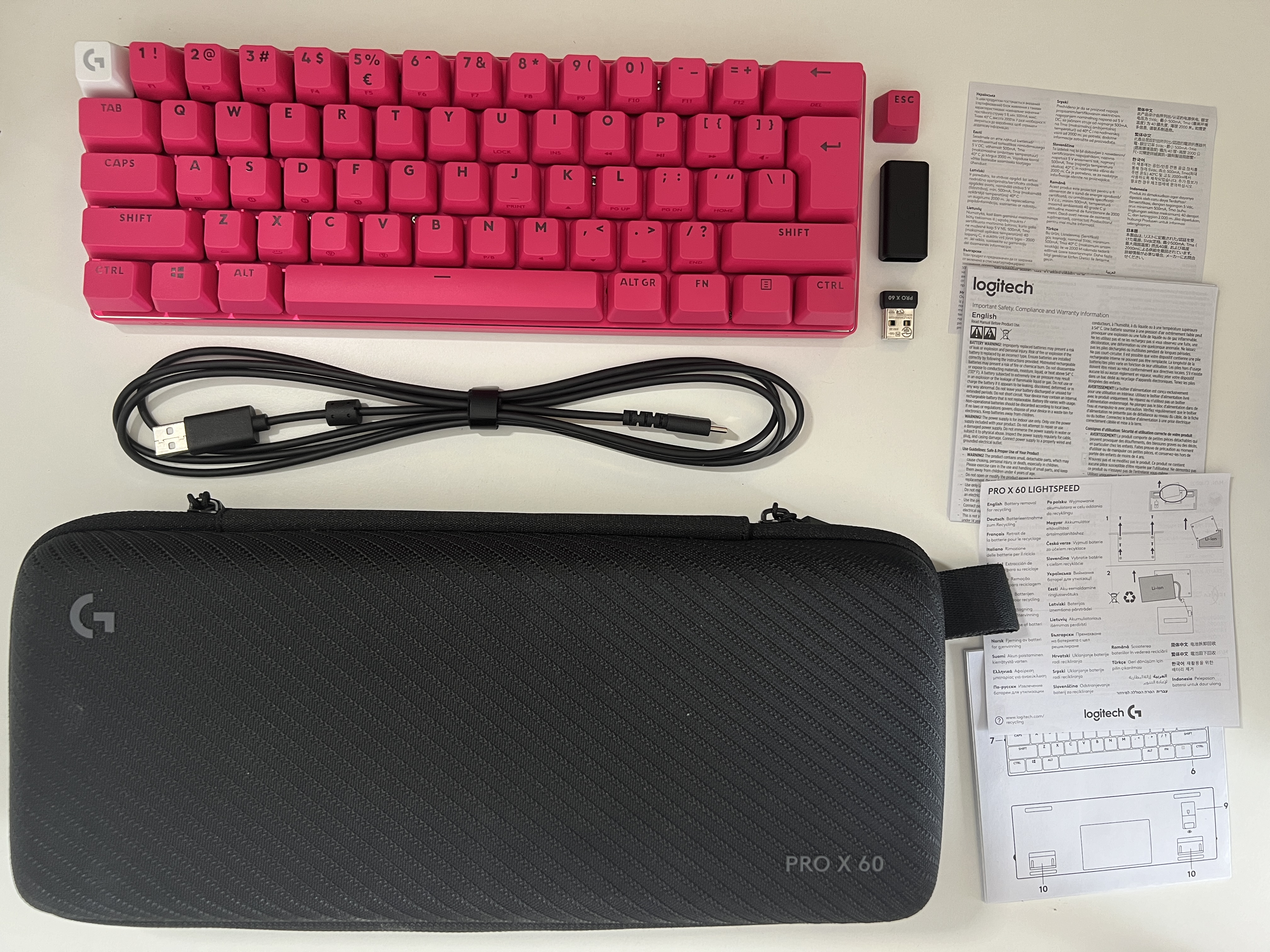 LOGITECH G PRO X 60 LIGHTSPEED