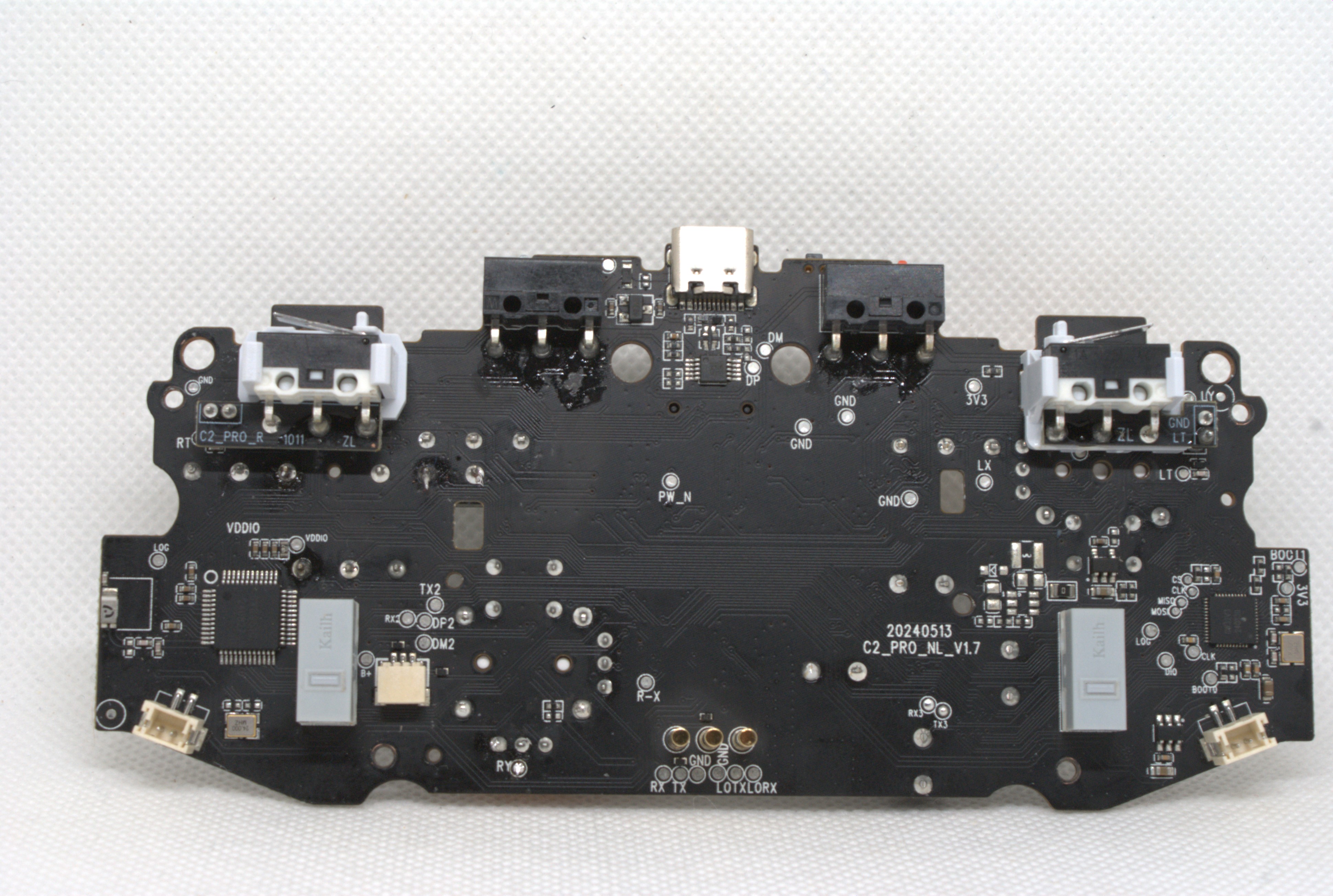 Blitz2 - main PCB tył