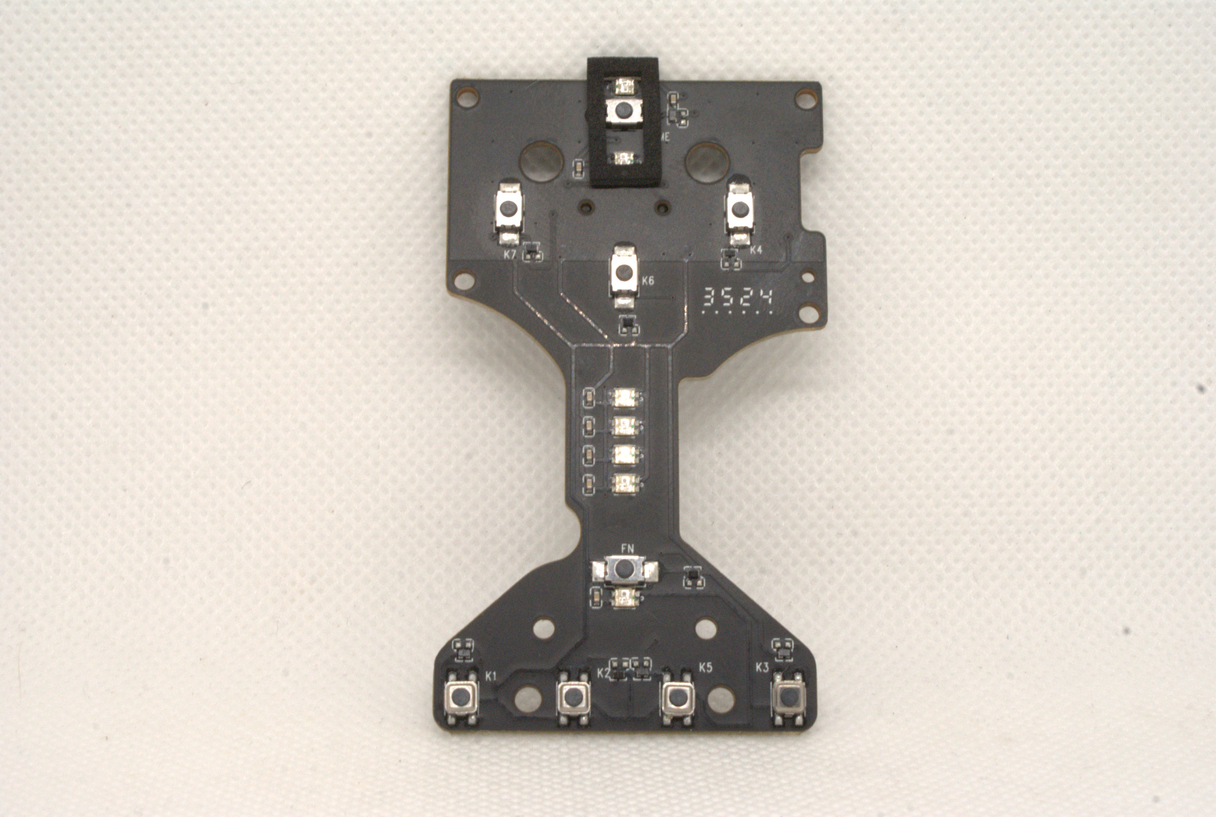 Blitz2 - dodatkowe PCB przód