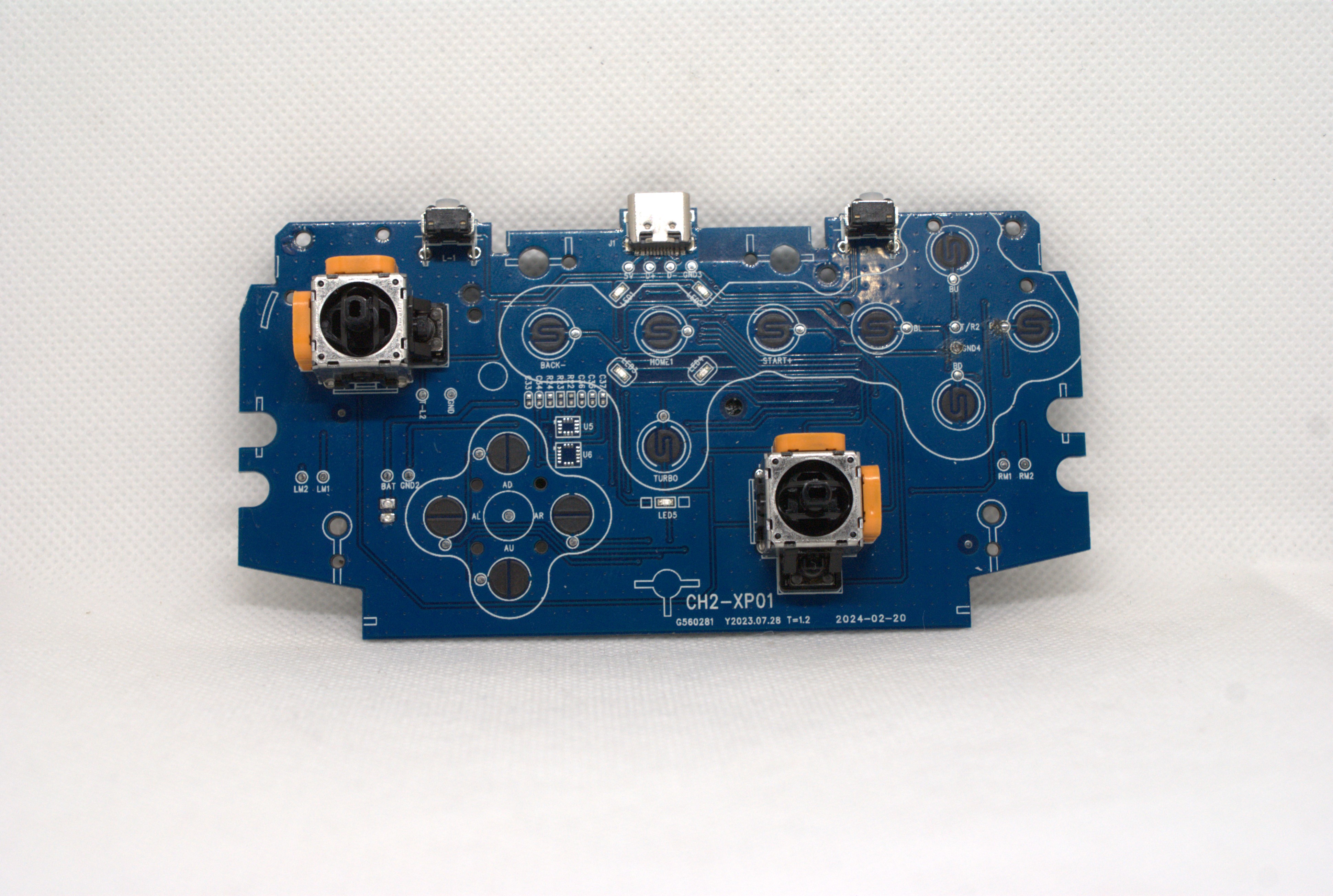 EasySMX 9013 Pro - PCB, front