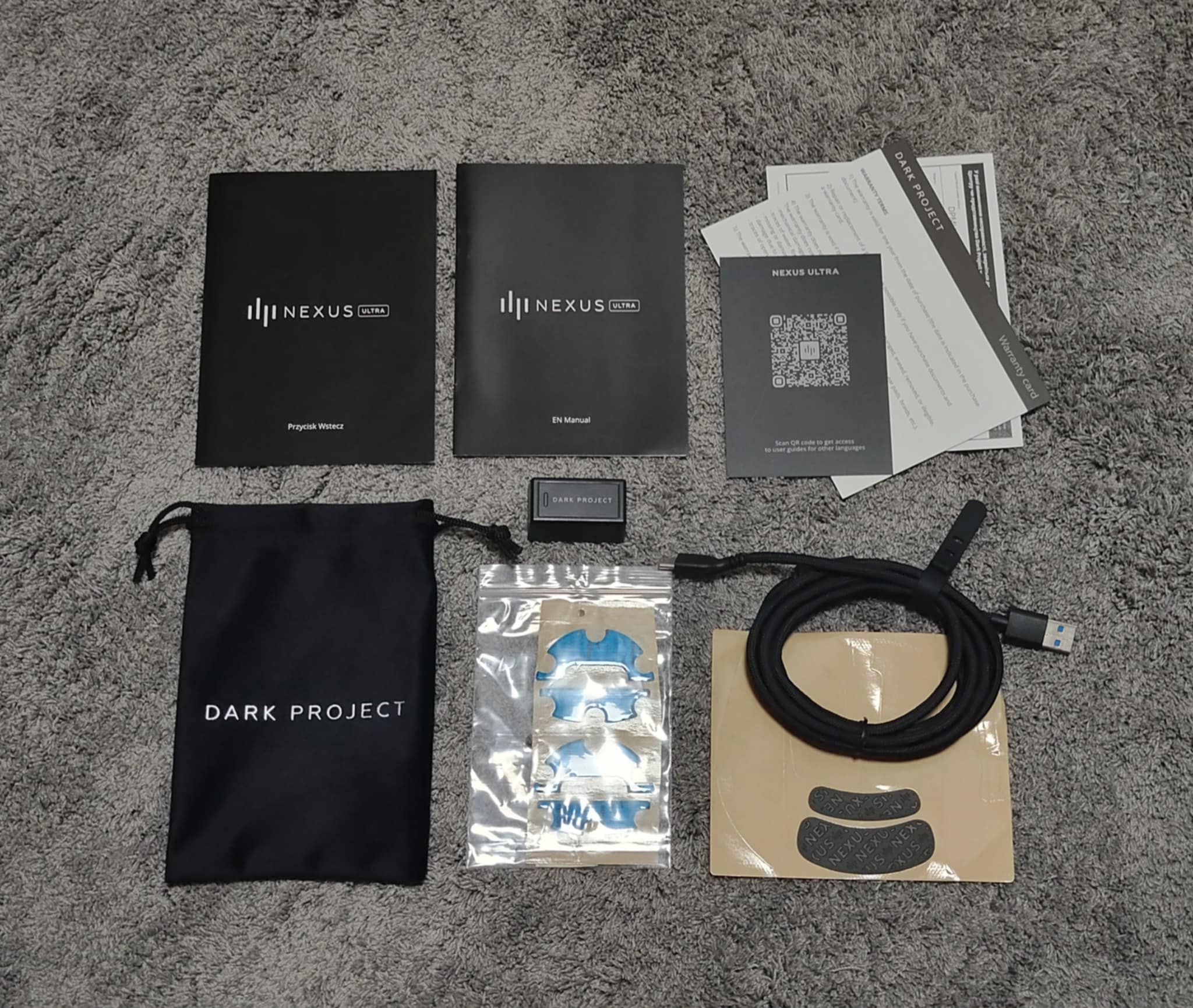 Dark Project Nexus Ultra zawartość opakowania