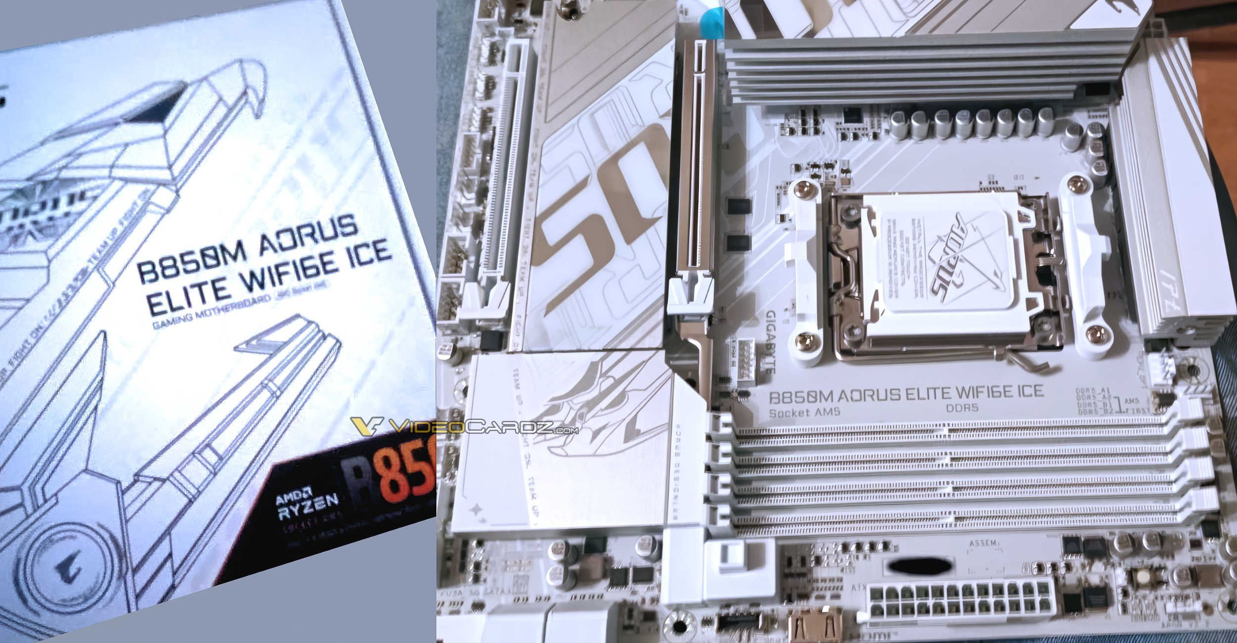 Aorus B850 Elite WiFi6E ICE