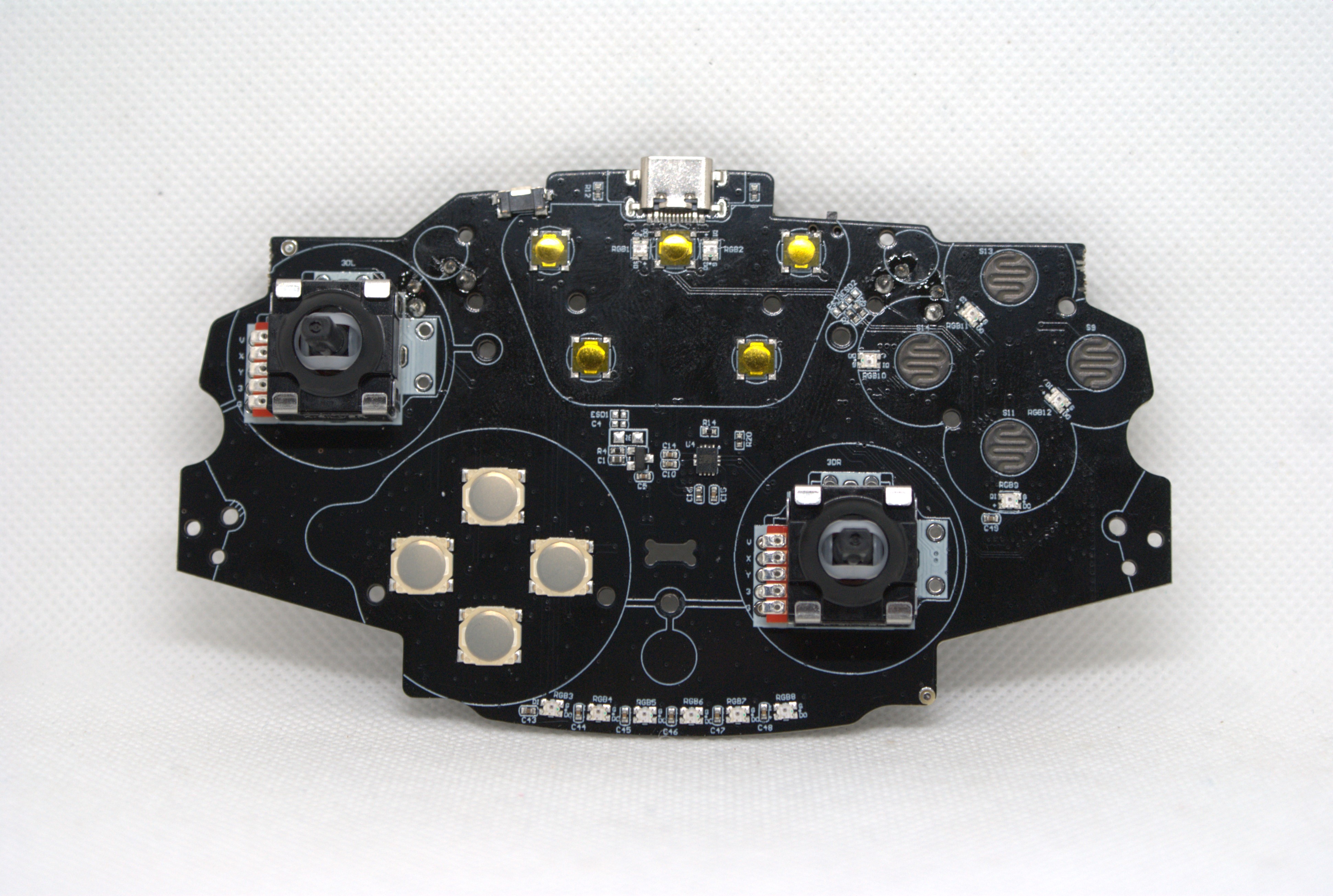 Crush 550 - PCB Front