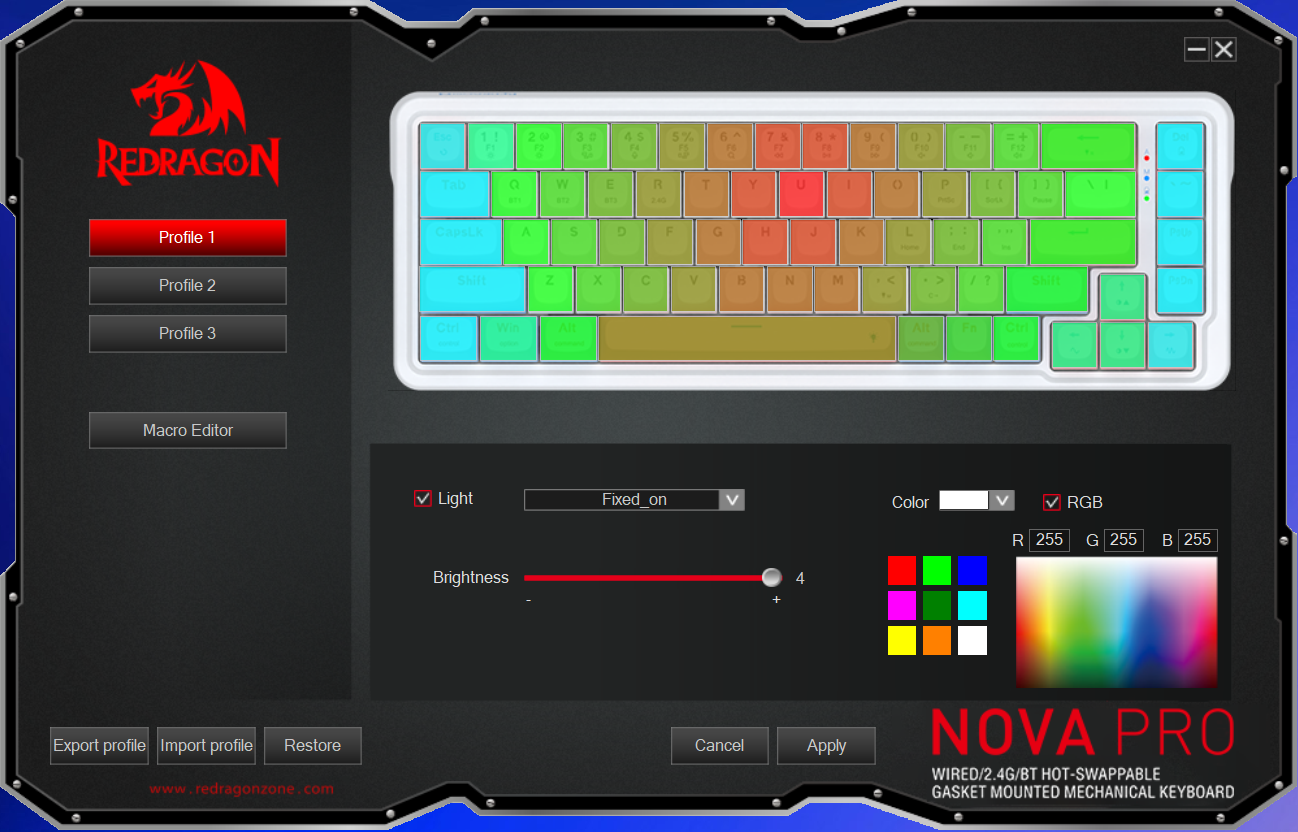 Redragon Nova Pro K709