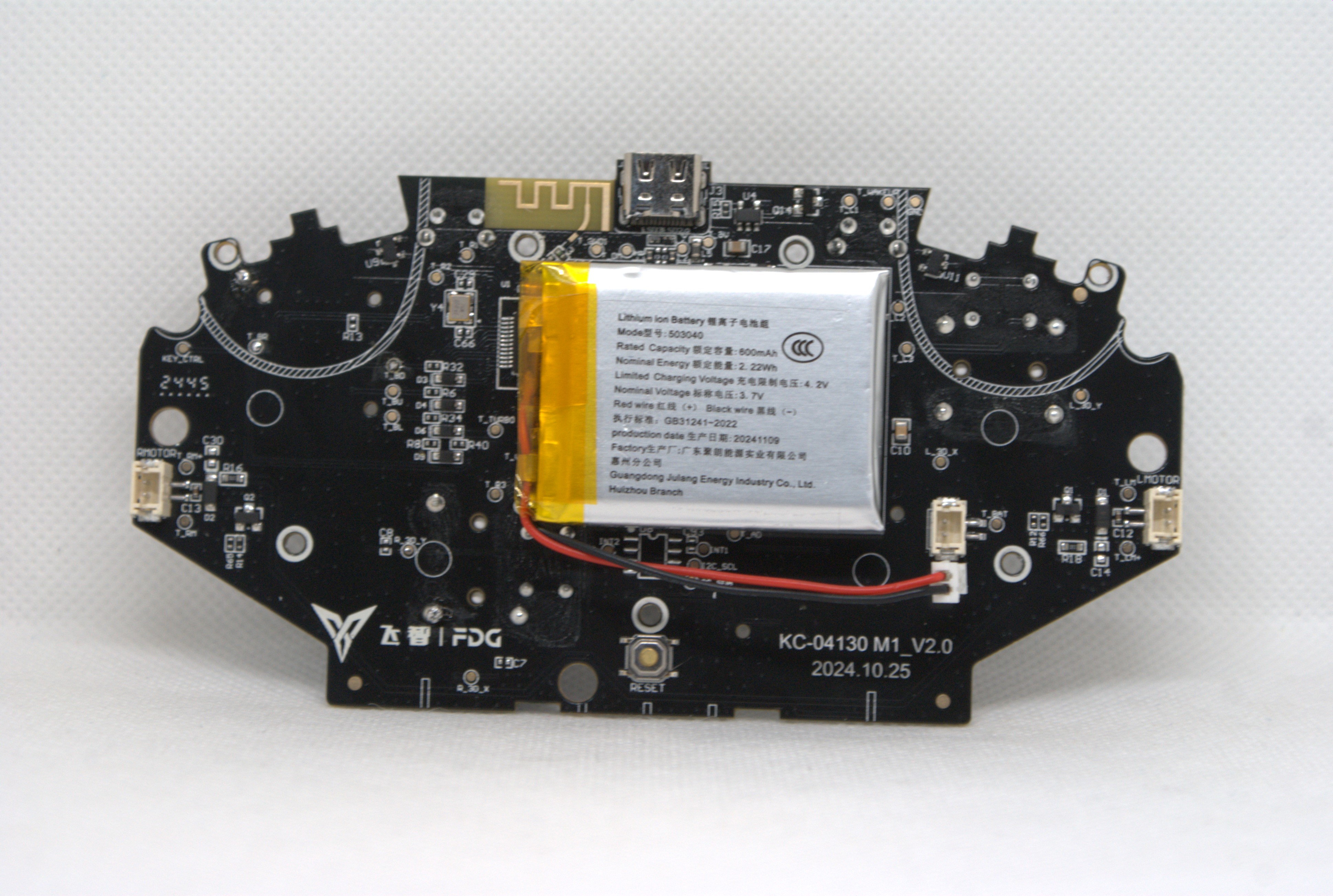 Dune Fox - PCB tył