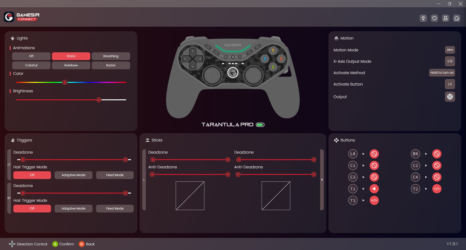 Tarantula Pro - software