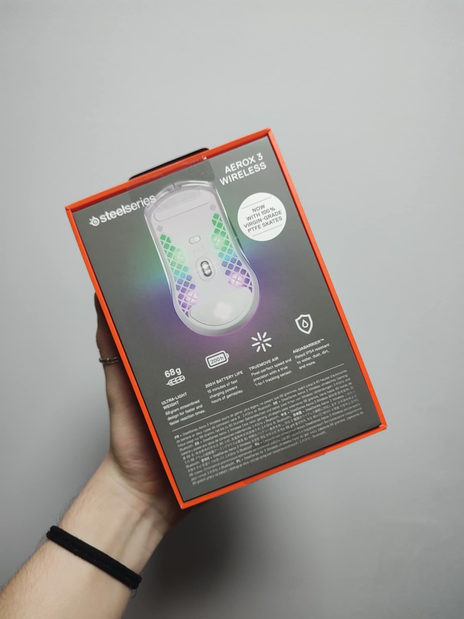 Test i recenzja SteelSeries Aerox 3 Wireless (2022) - stary, ale jary? 5 Aerox 3 Wireless opakowanie