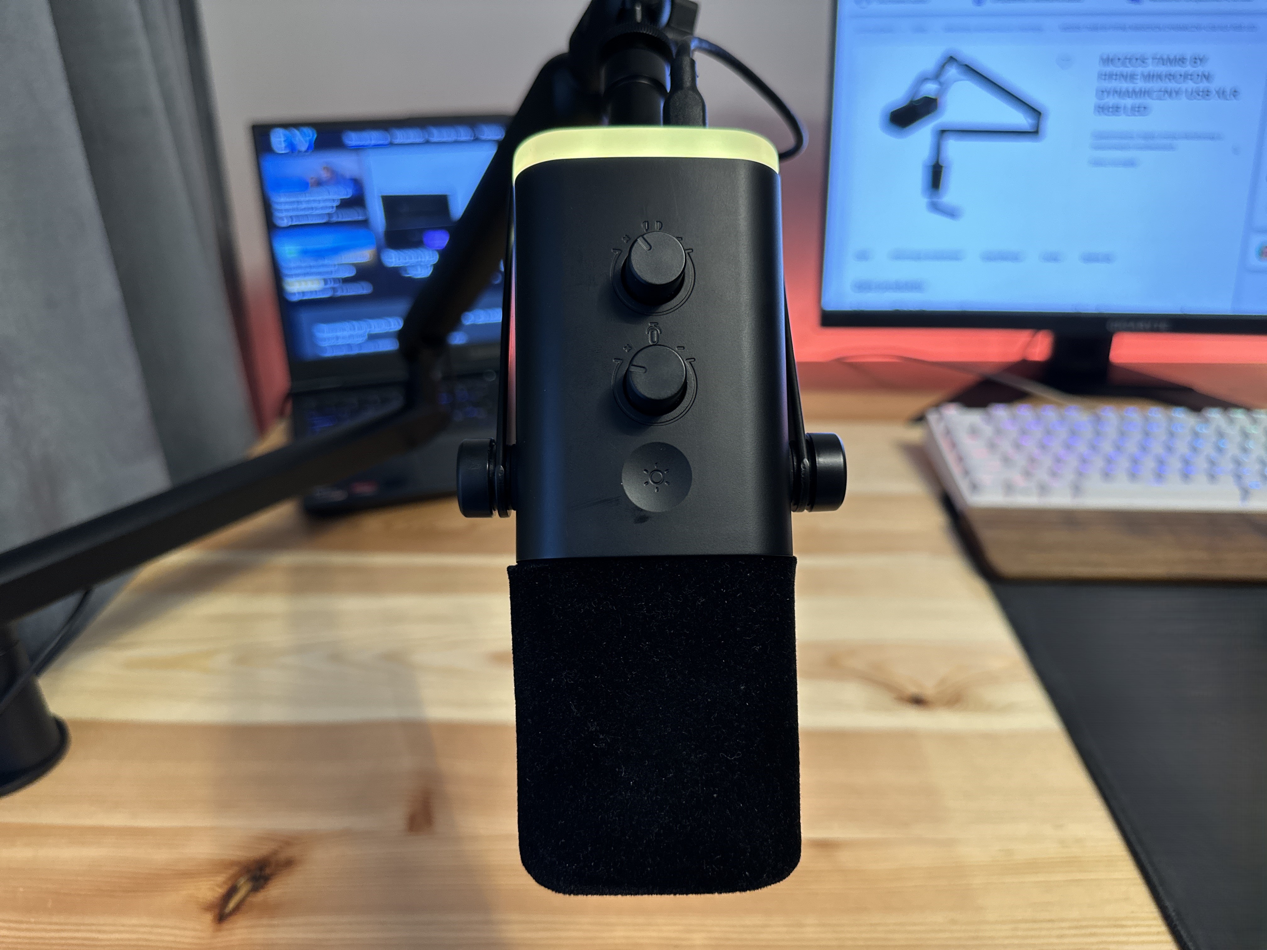 Recenzja Mozos TAM8 - mikrofon idealny dla streamera? 4 przod