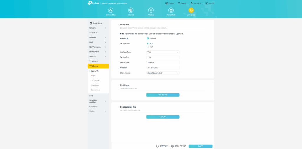 TP-Link Archer BE400
