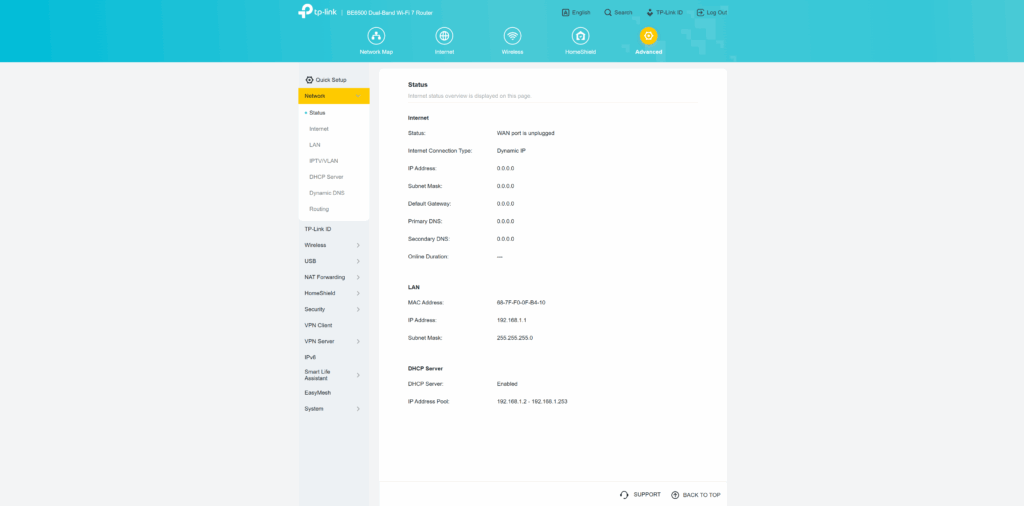 TP-Link Archer BE400 