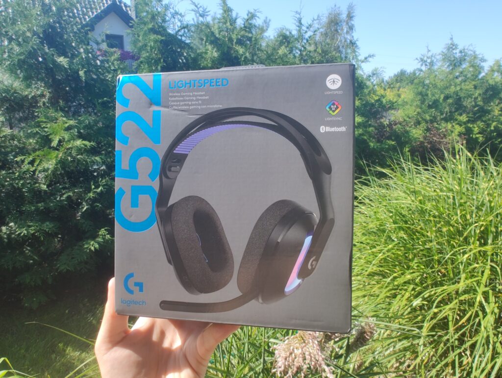 Logitech G522 Lightspeed - niewykorzystany potencjał! 3 Test Logitech G522 Lightspeed - opakowanie