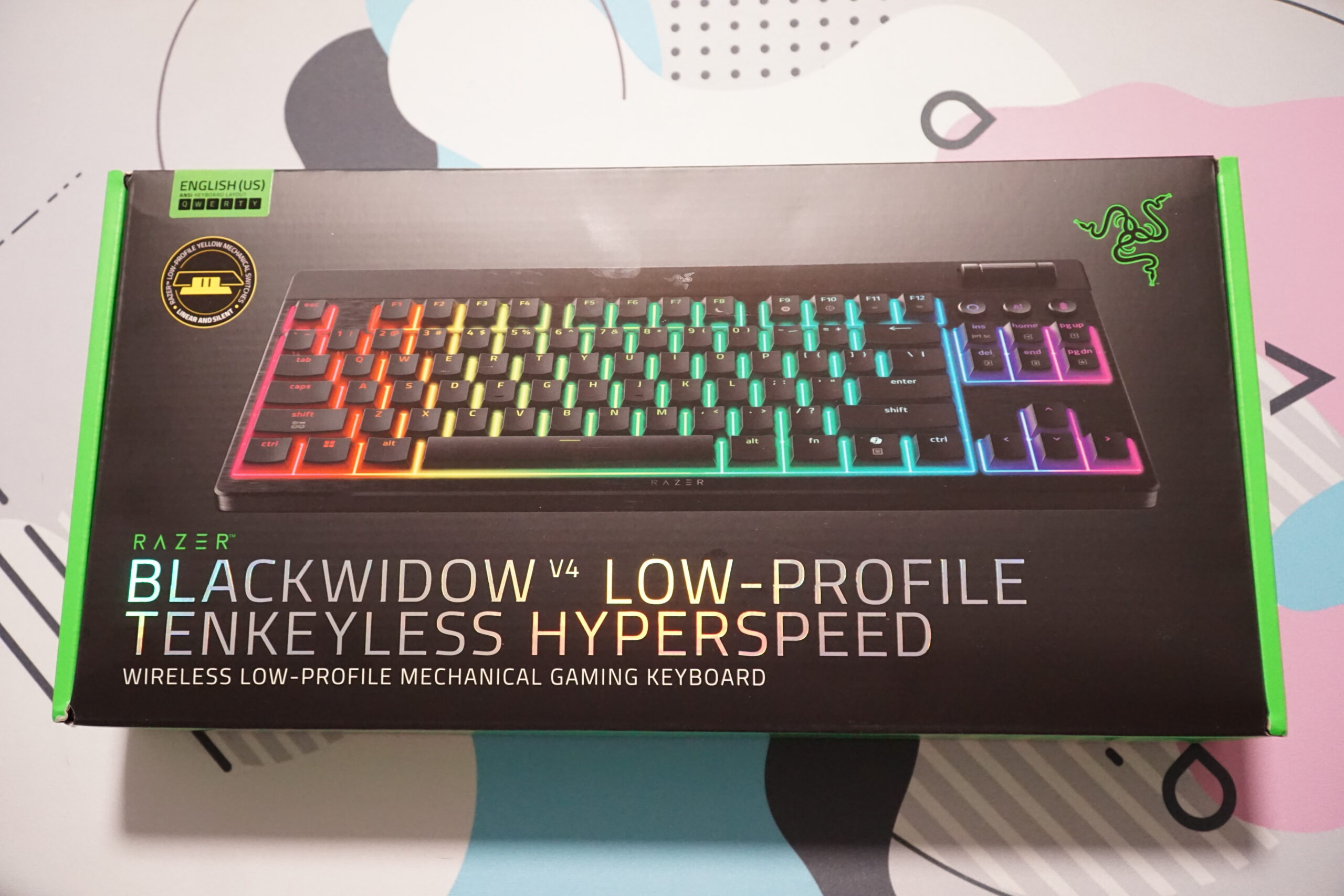 Razer BlackWidow V4 Low-profile TKL HyperSpeed