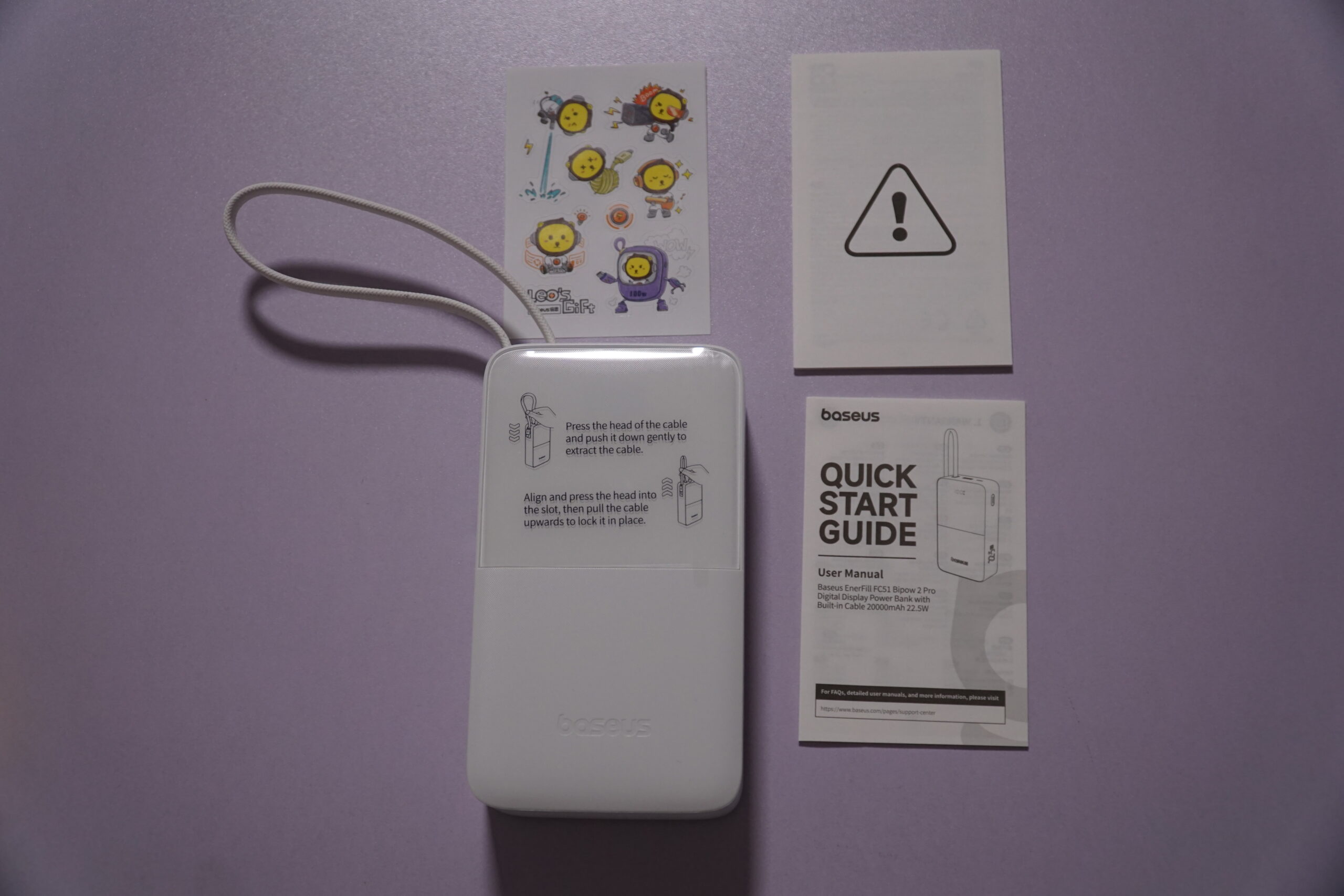 Test i recenzja Baseus Bipow 2 Pro – Powerbank z wbudowanym kablem, który nie zawiedzie? 8 Baseus Bipow 2 Pro