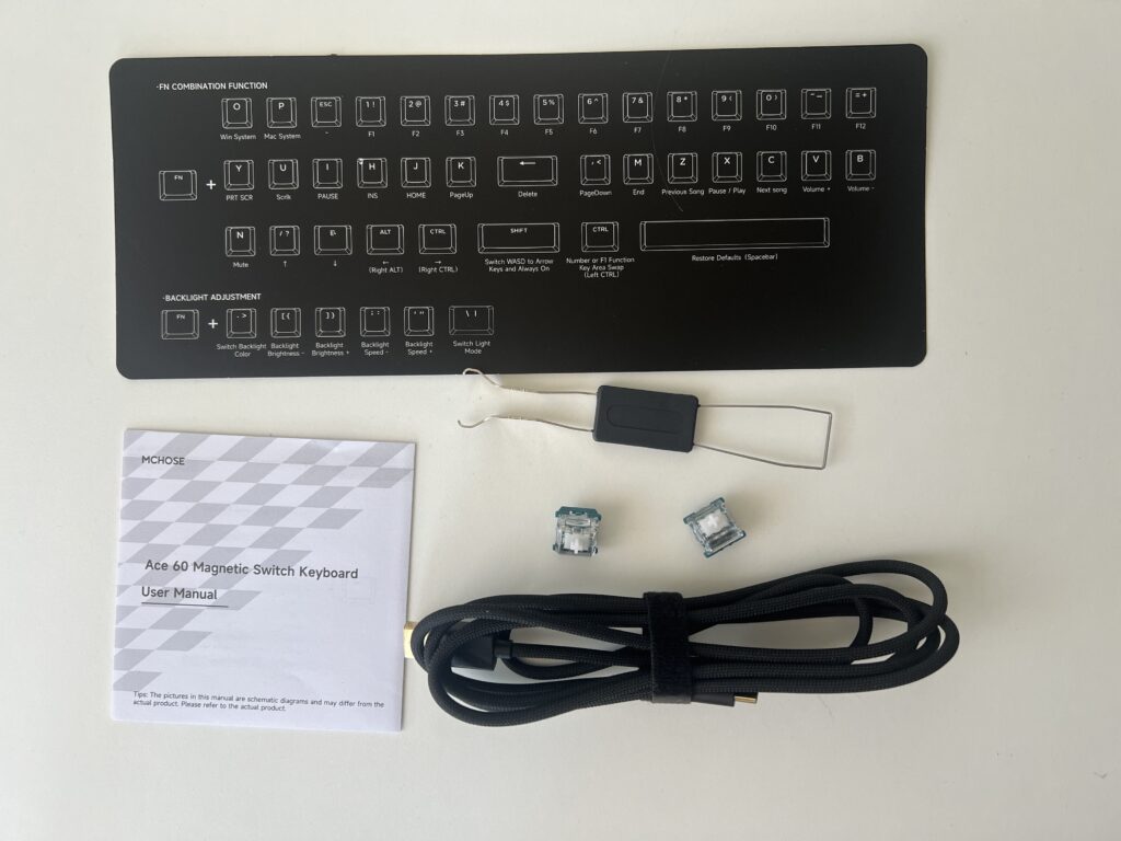 Klawiatura, dzięki której nie warto kupować Wootinga. Test i recenzja Mchose ACE 60 3 Mchose ACE 60
