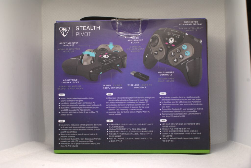 Test i recenzja Turtle Beach Stealth Pivot - wywrócenie rynku na drugą stronę? 4 Stealth Pivot - BOX back