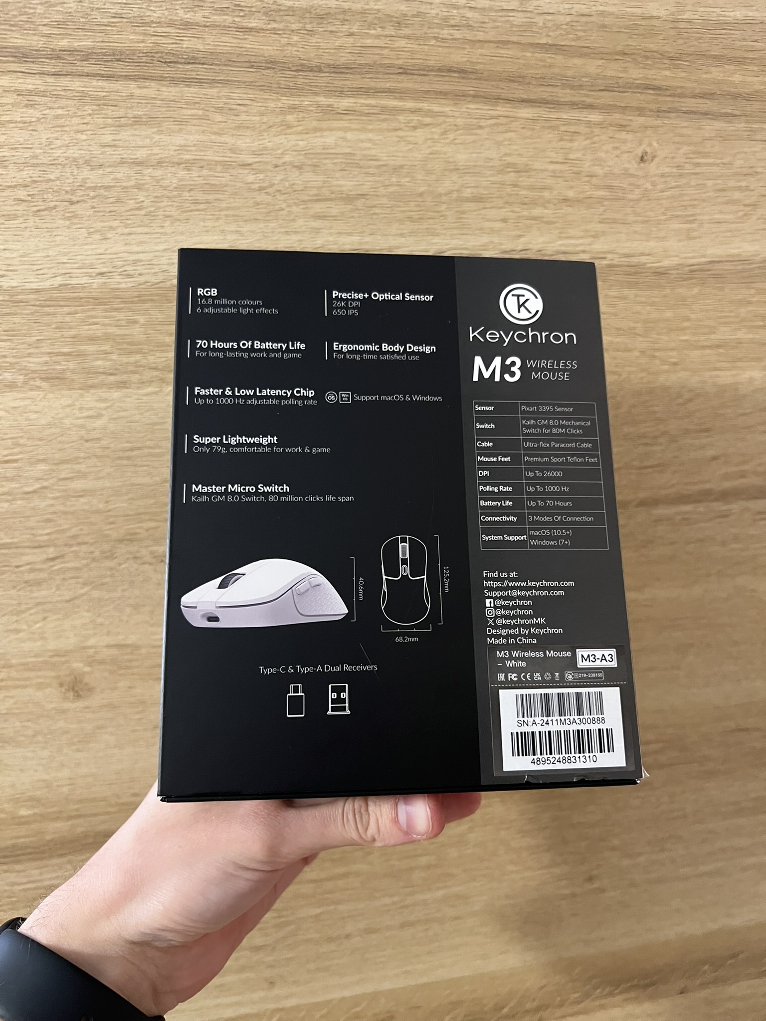 Test i recenzja Keychron M3 - Stary, ale jary? 3 Keychron M3