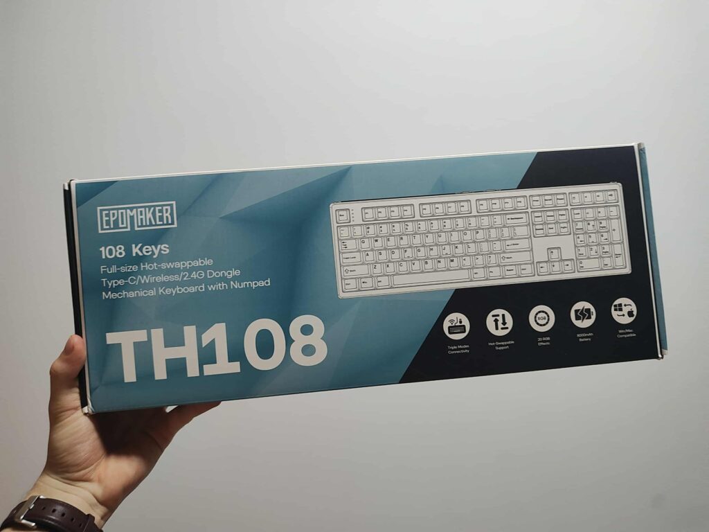 Epomaker TH108 - opakowanie