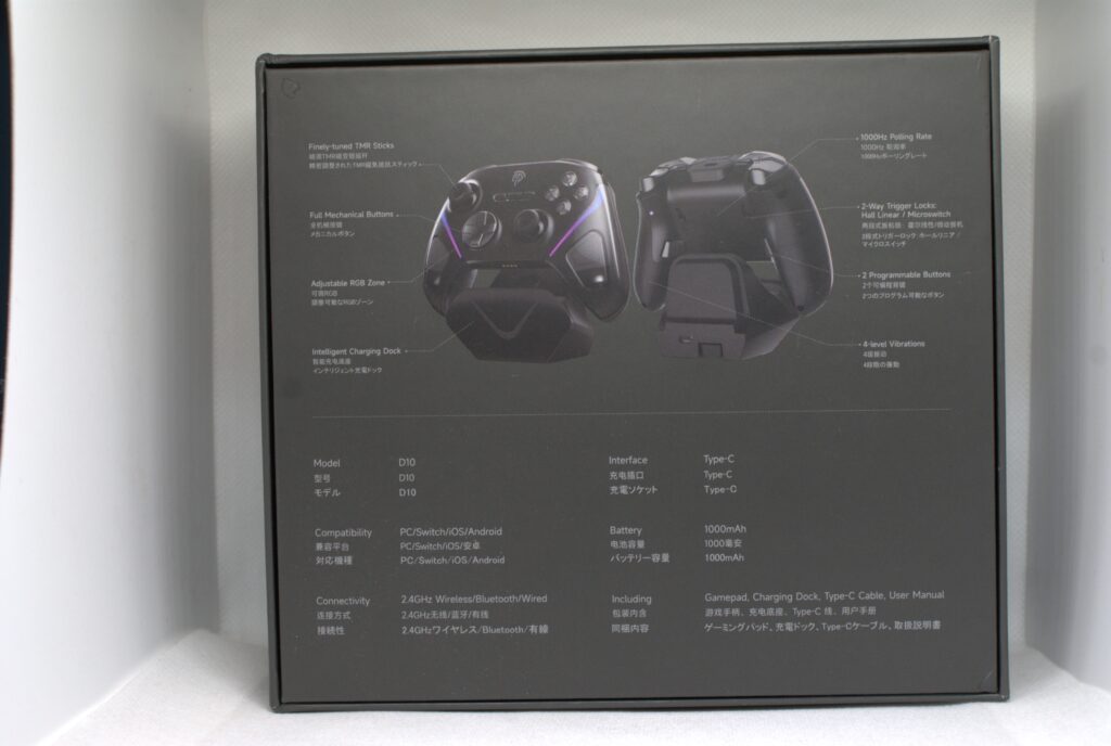Box back