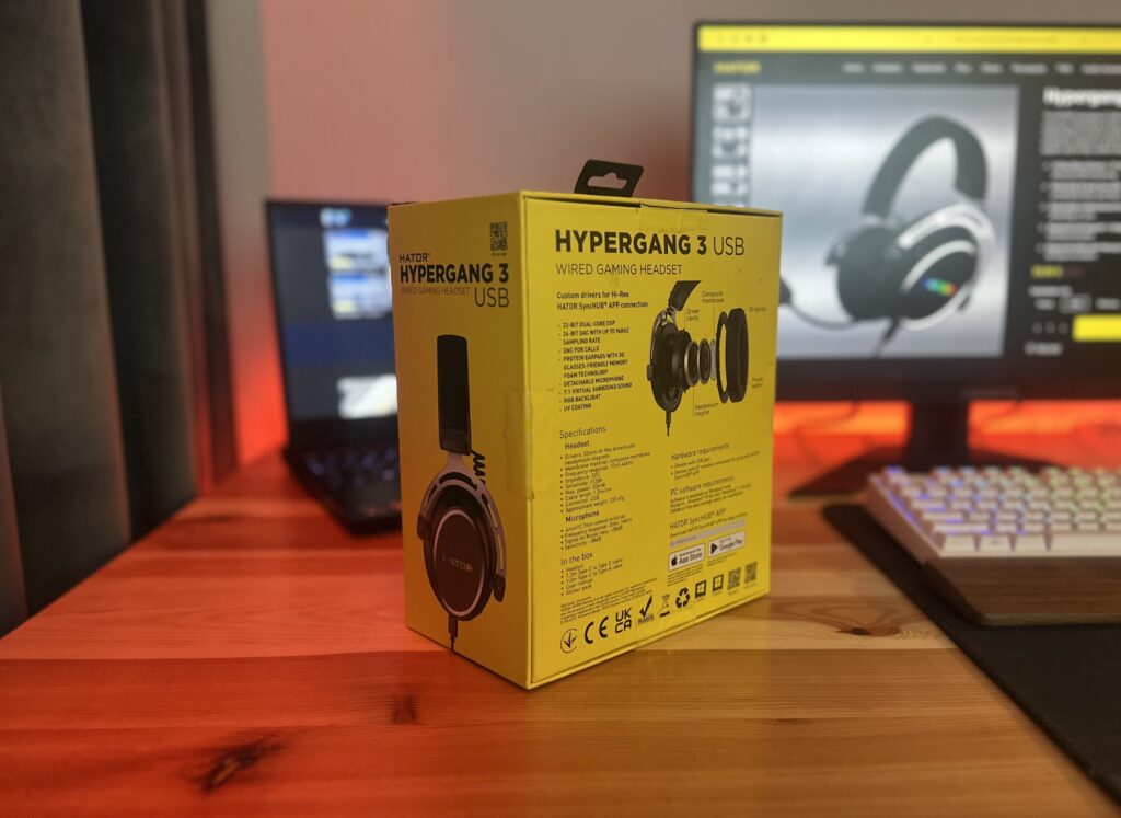 Recenzja Hator Hypergang 3 USB – konstrukcja dobrze znana, efekt już nie tak oczywisty 3 Pudelko tylem