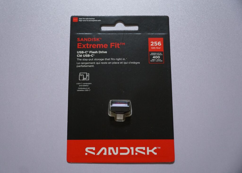 SANDISK Extreme Fit USB-C 256GB