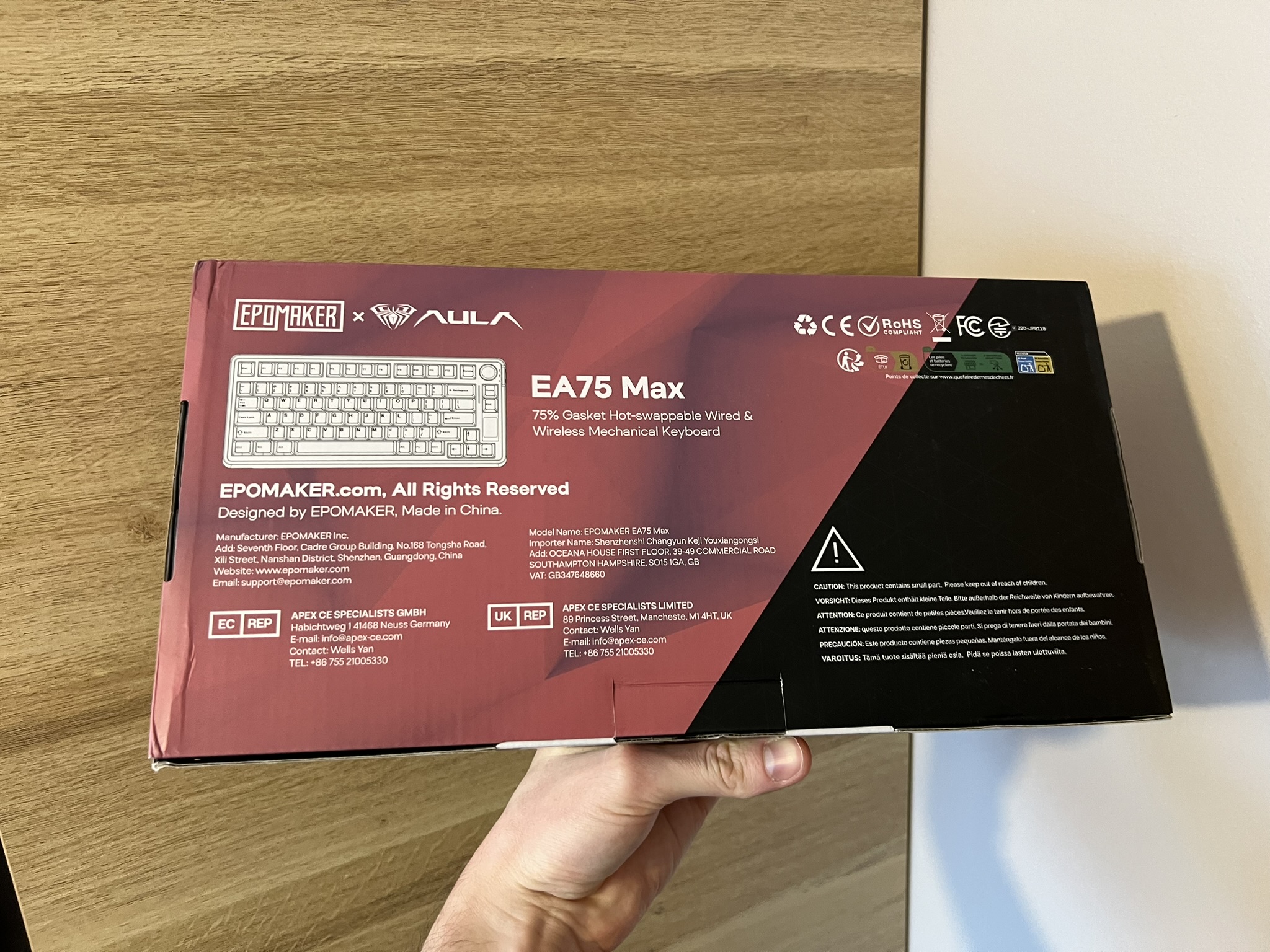 EA75 max
