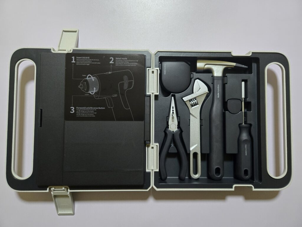 HOTO 16V Brushless Drill Tool Kit