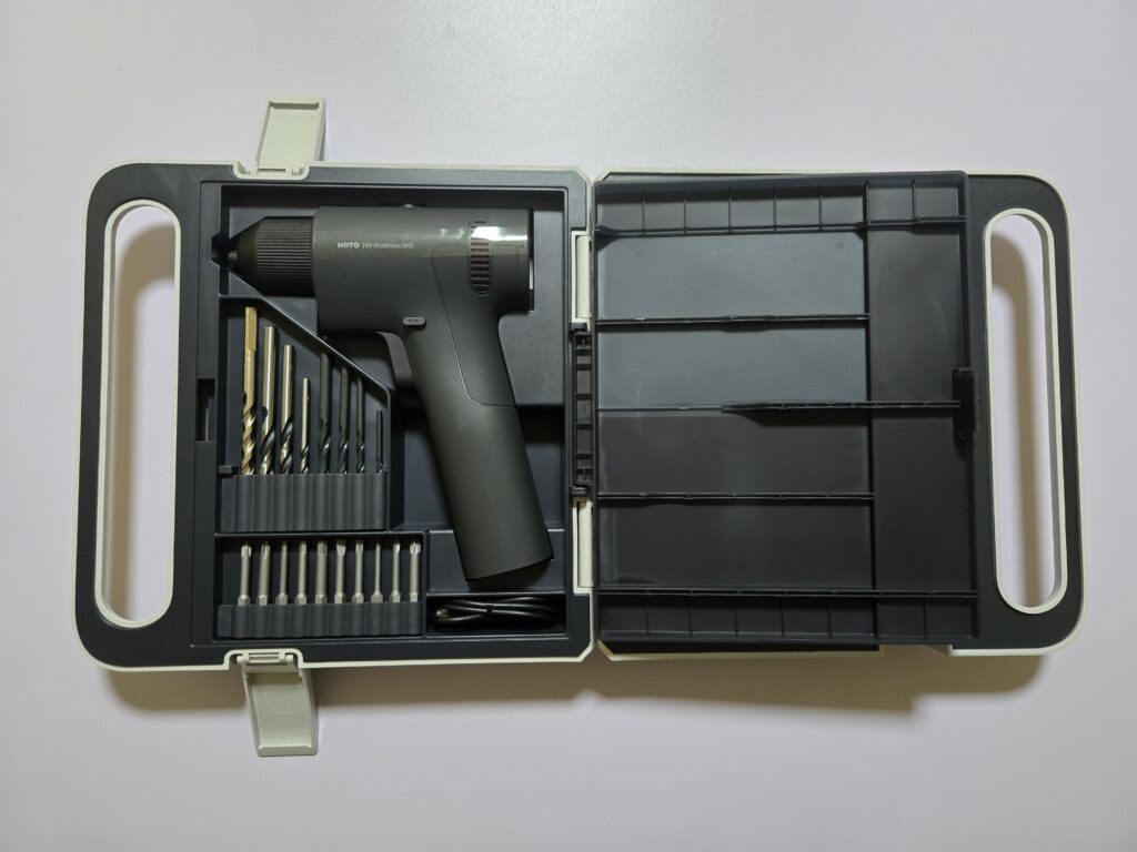 HOTO 16V Brushless Drill Tool Kit