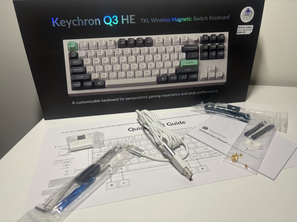 Aluminiowy czołg z magnetycznym sercem. Test i recenzja Keychron Q3 HE 3 Keychron Q3 HE 1