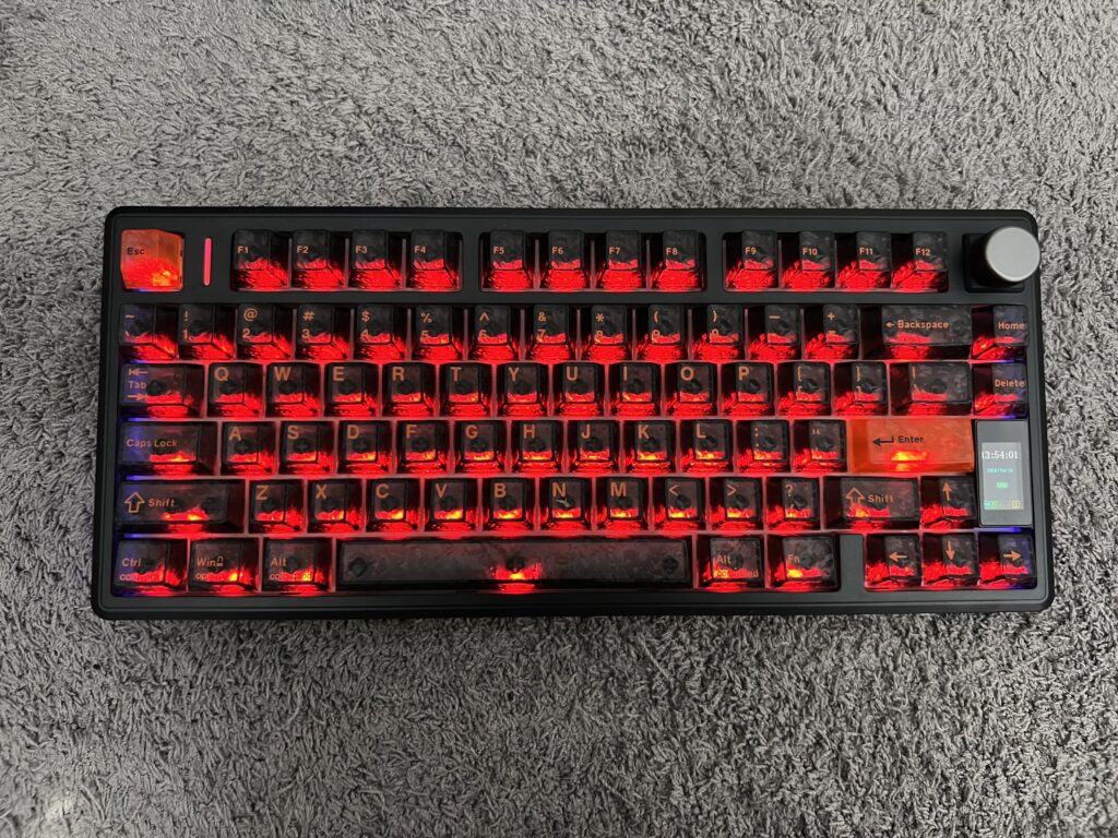 Test i recenzja Epomaker TH80 V2 Pro - Odważny design, ale czy coś jeszcze? 8 czerwony