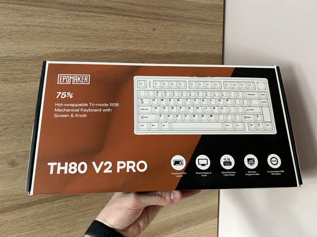 Test i recenzja Epomaker TH80 V2 Pro - Odważny design, ale czy coś jeszcze? 3 Opakowanie1