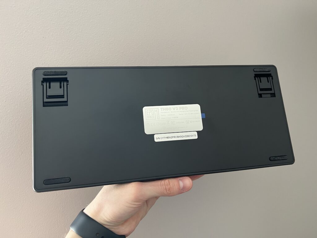 Test i recenzja Epomaker TH80 V2 Pro - Odważny design, ale czy coś jeszcze? 7 Tyl