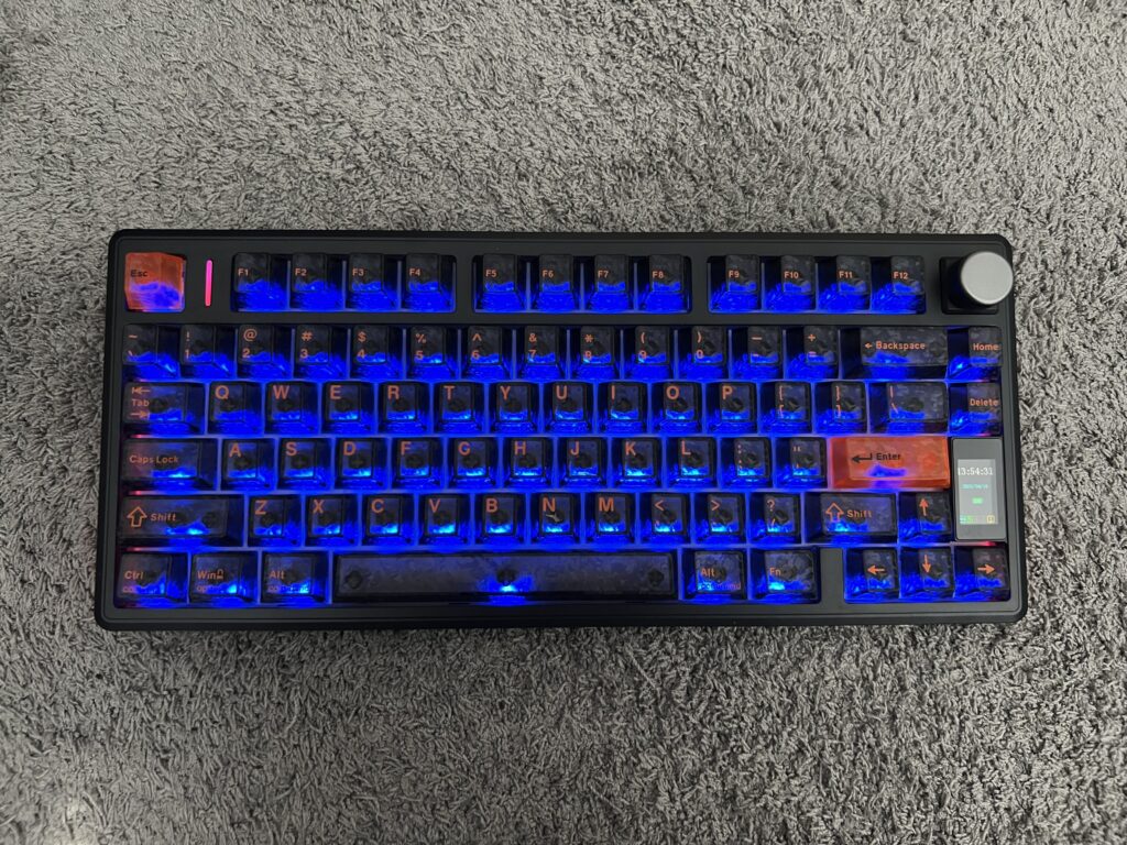 Test i recenzja Epomaker TH80 V2 Pro - Odważny design, ale czy coś jeszcze? 10 niebieski