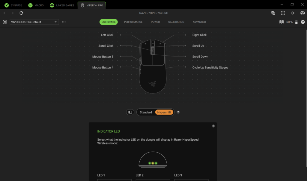 Razer Viper V4 Pro software